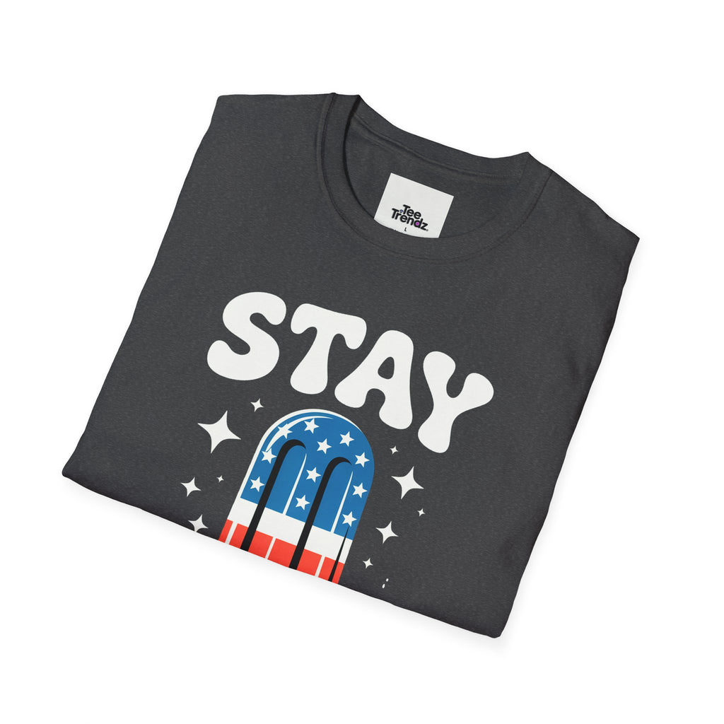Stay Cool Popsicle T-Shirt — Retro Summer Graphic Tee