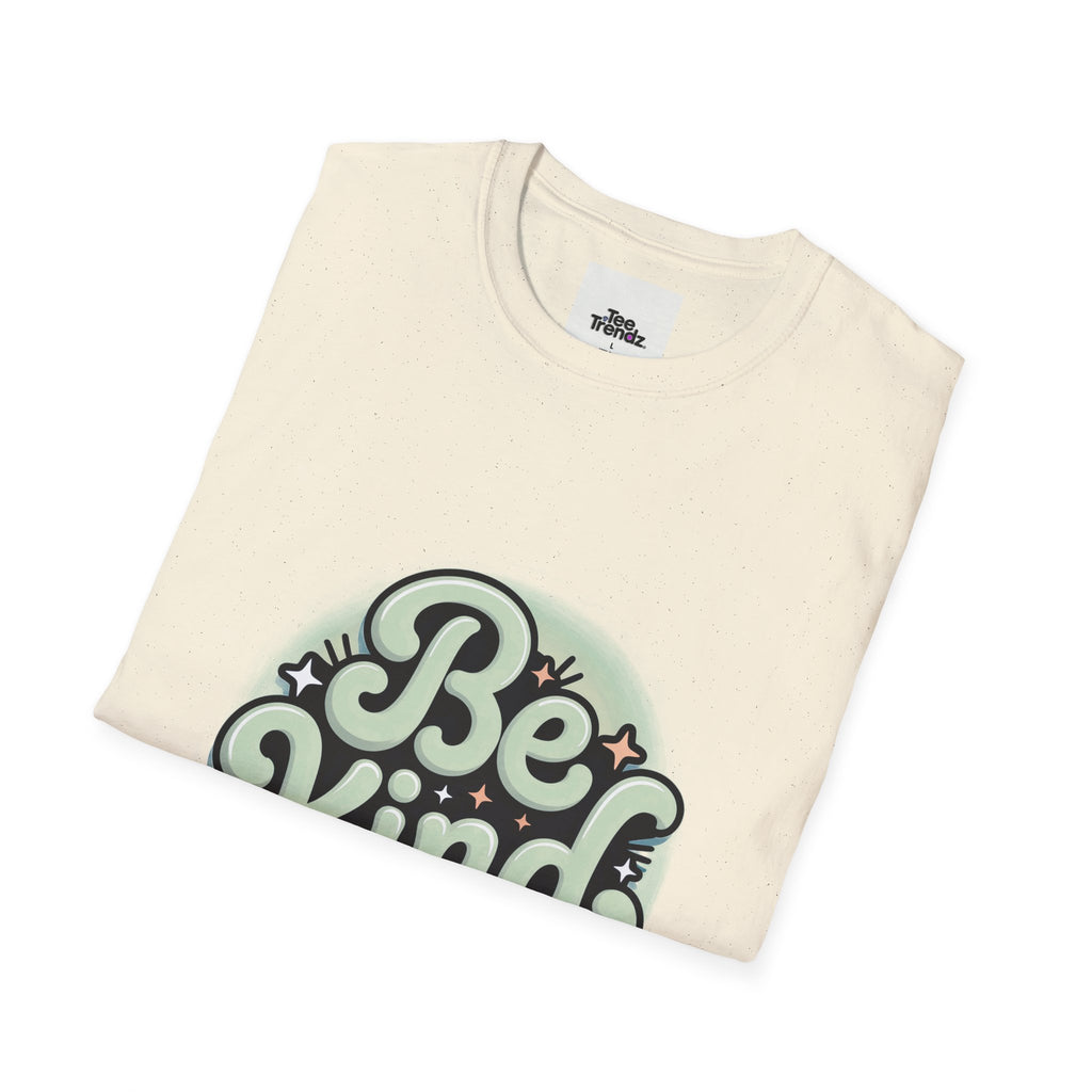 Be Kind T-Shirt — Retro Script Kindness Tee