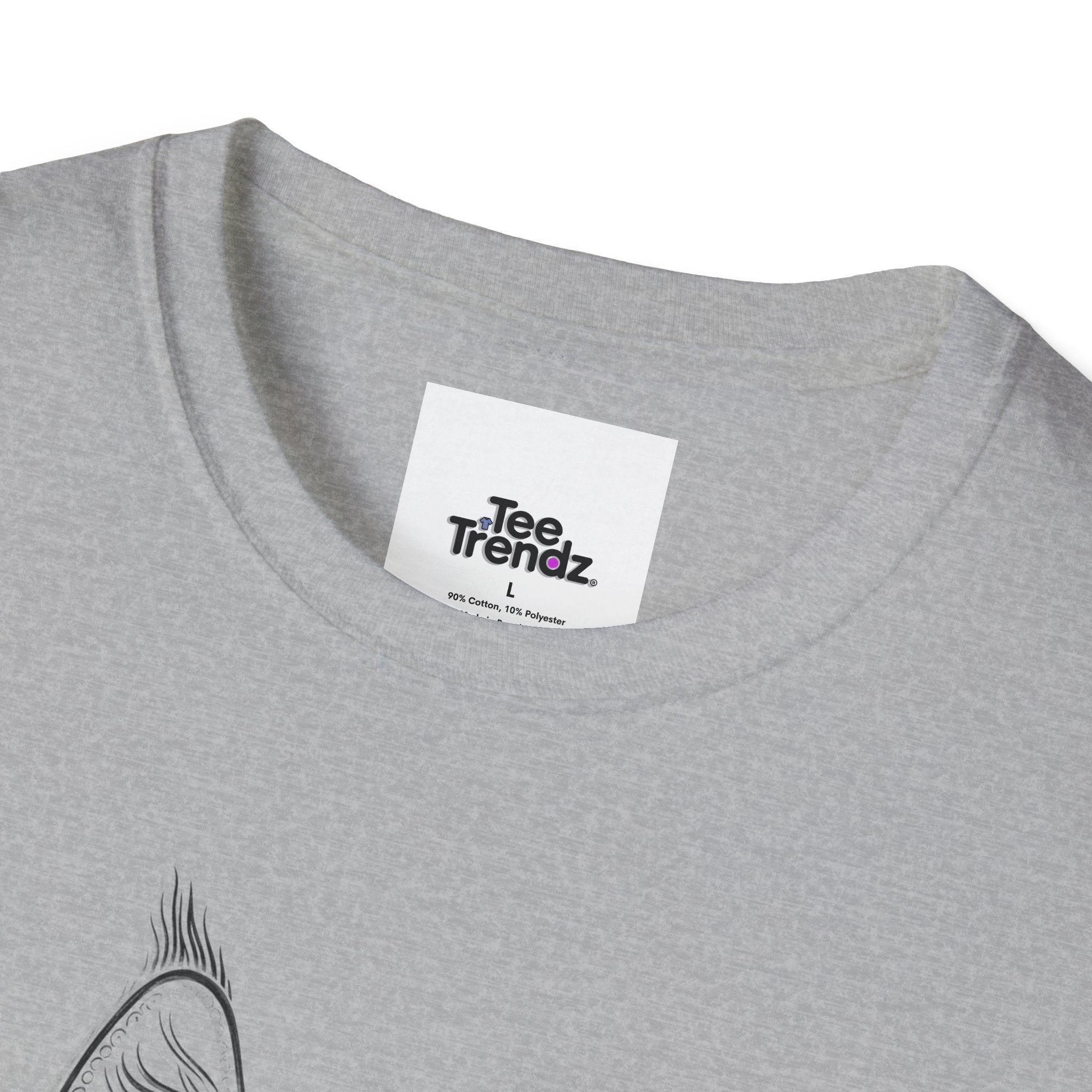 Lynx Sketch T-Shirt — Minimal Wildlife Illustration Tee