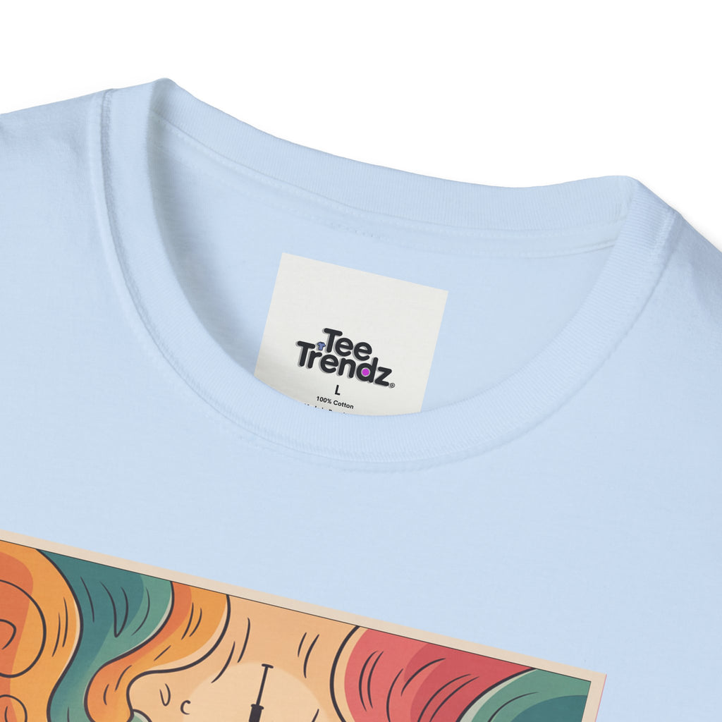 Eiffel Tower Retro Art T-Shirt — Vintage Paris Skyline Tee