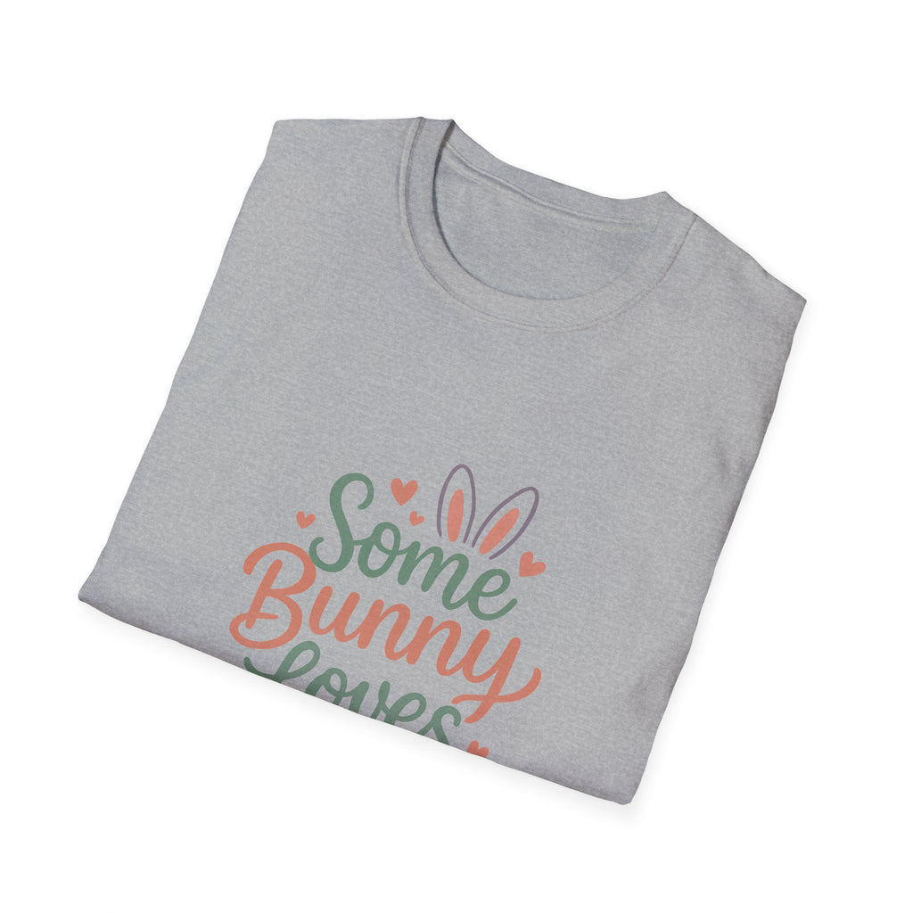 Some Bunny Loves You T-Shirt — Cute Easter Bunny Paw Print Tee