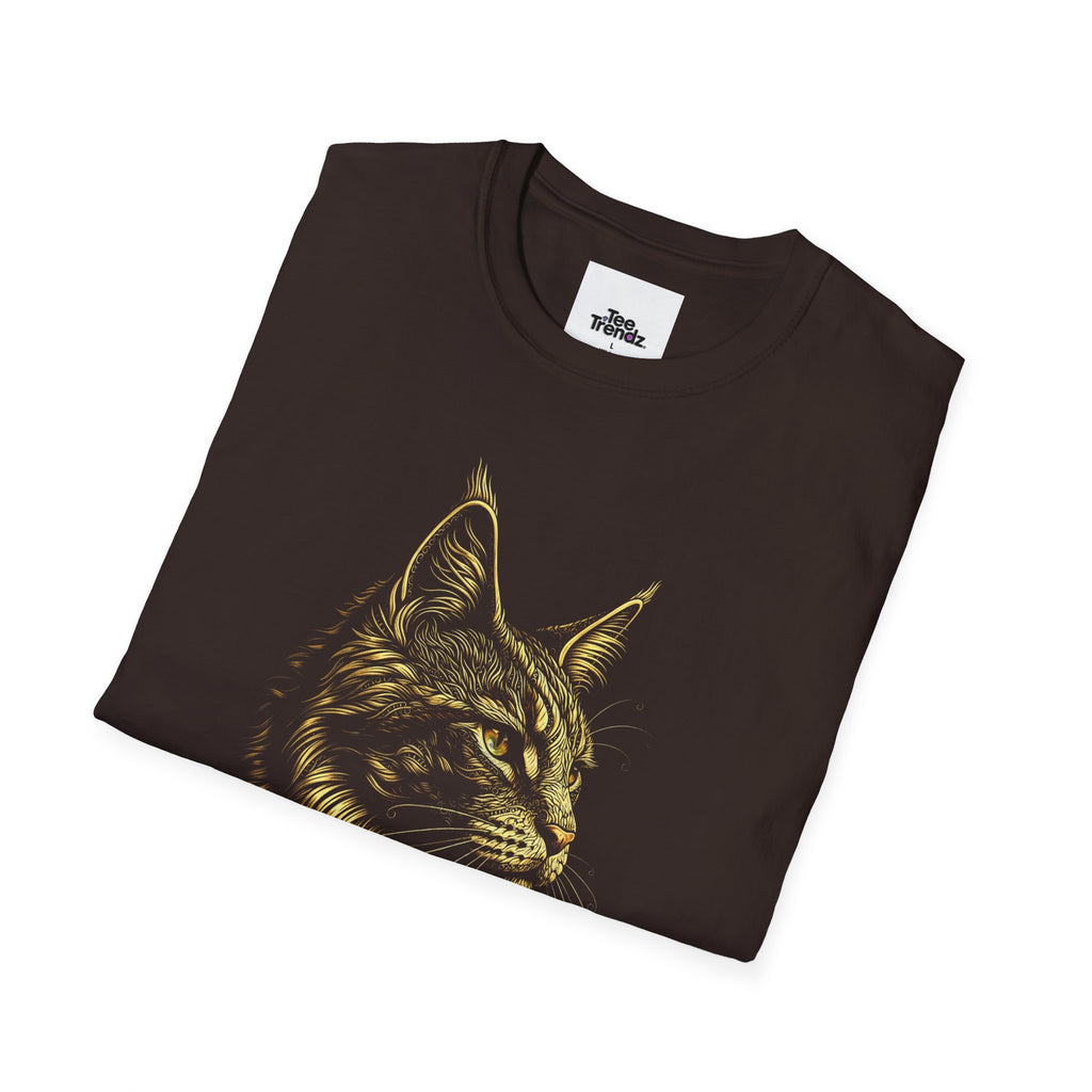 Lynx Sketch T-Shirt — Minimal Wildlife Illustration Tee