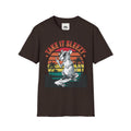 Take It Sleazy Skateboard Rat T-Shirt — Retro Sunset Beach Graphic Tee