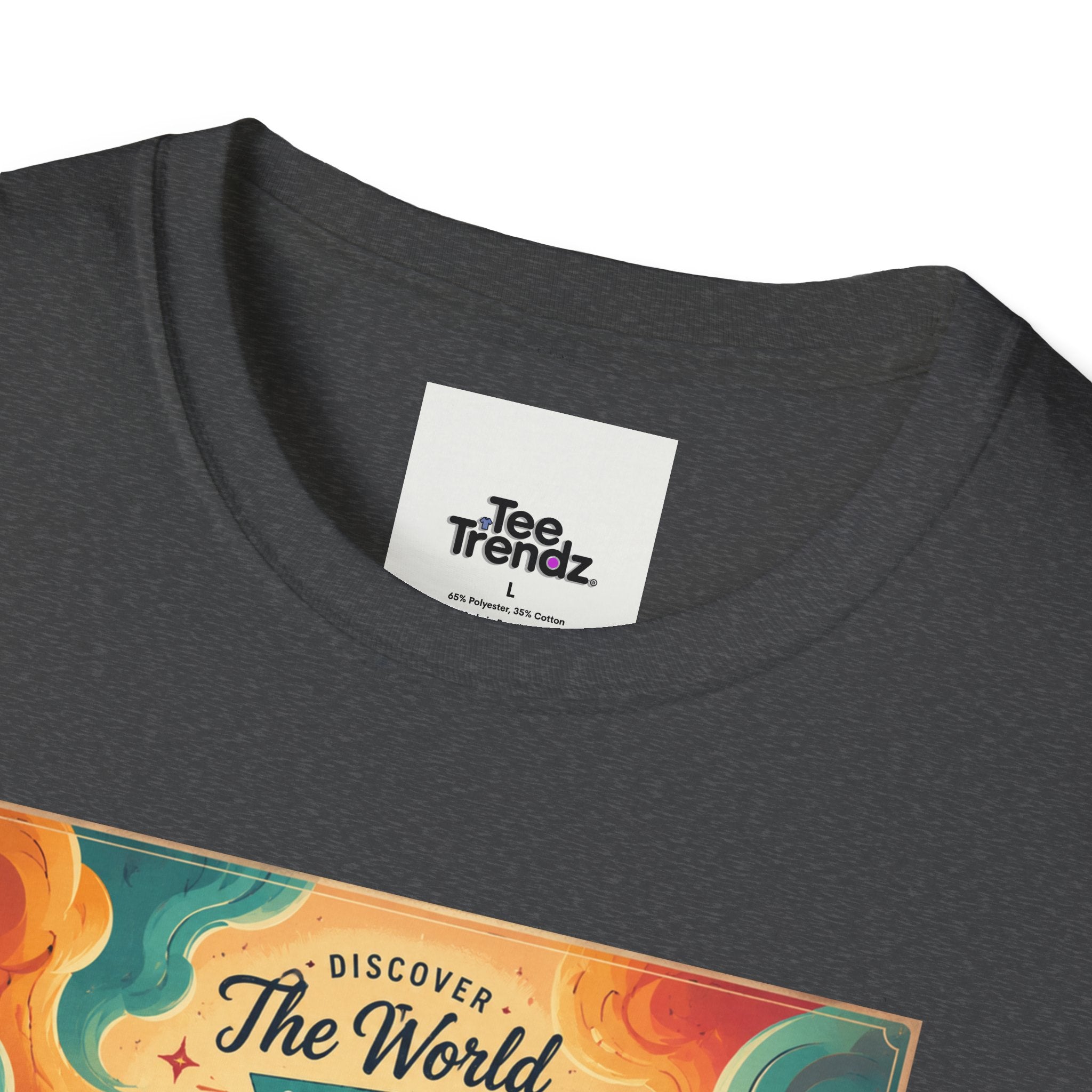 Travel Poster T-Shirt — 'The World, Countless Memories' Vintage Eiffel Tower Tee