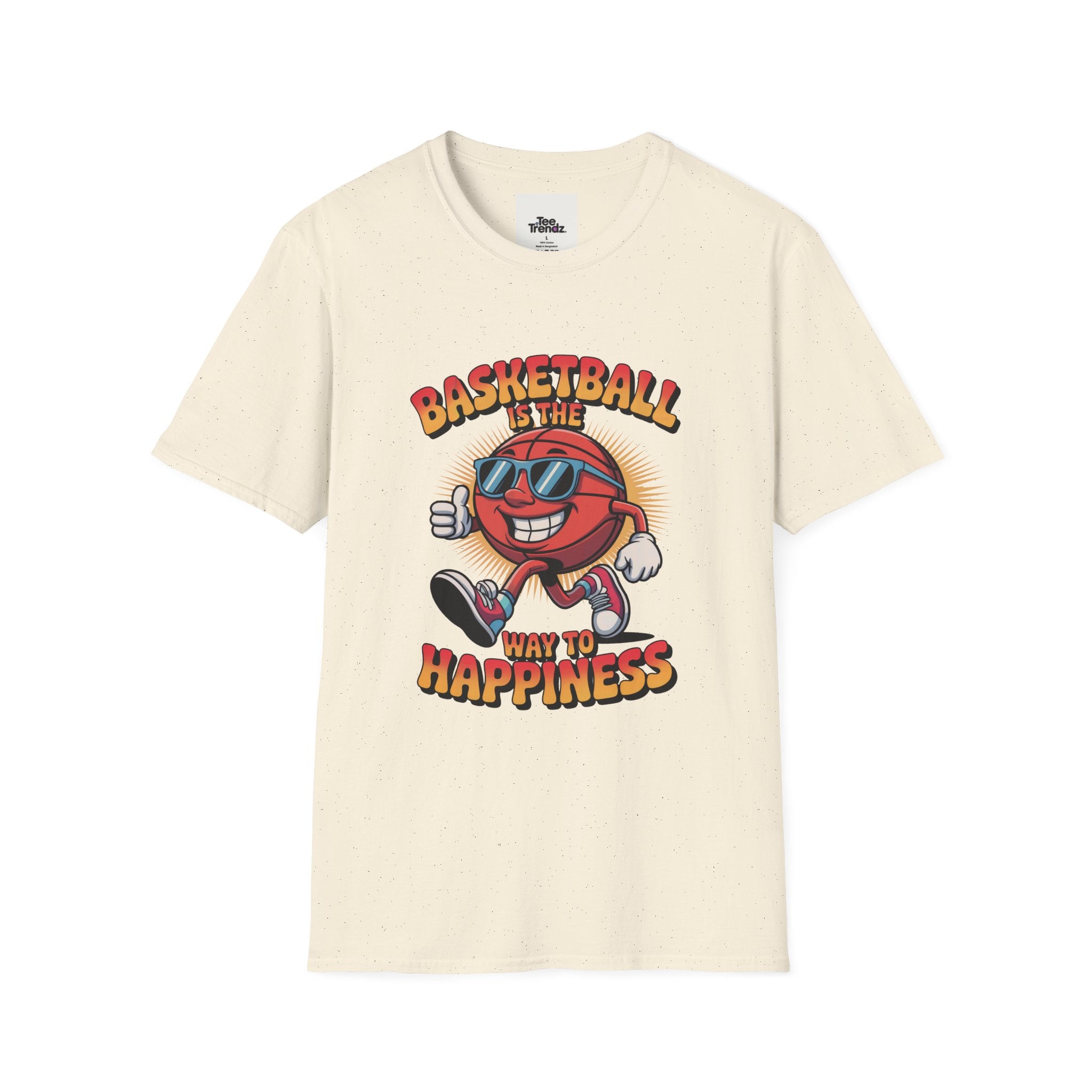 Basketball Is the Way to Happiness T-Shirt