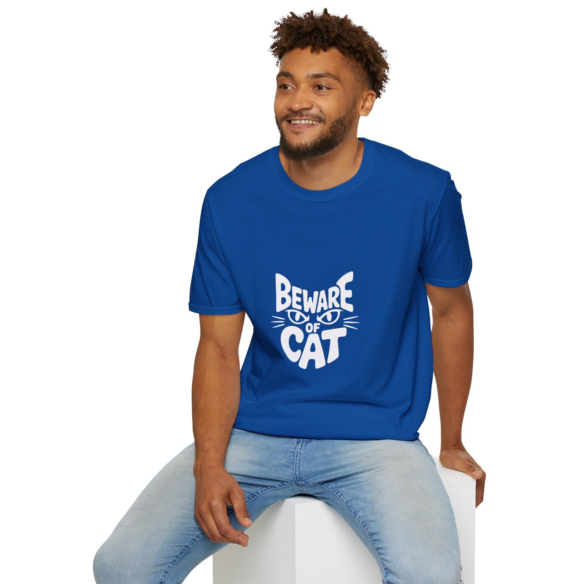 Beware of Cat T-Shirt — Funny Cat Lover Tee