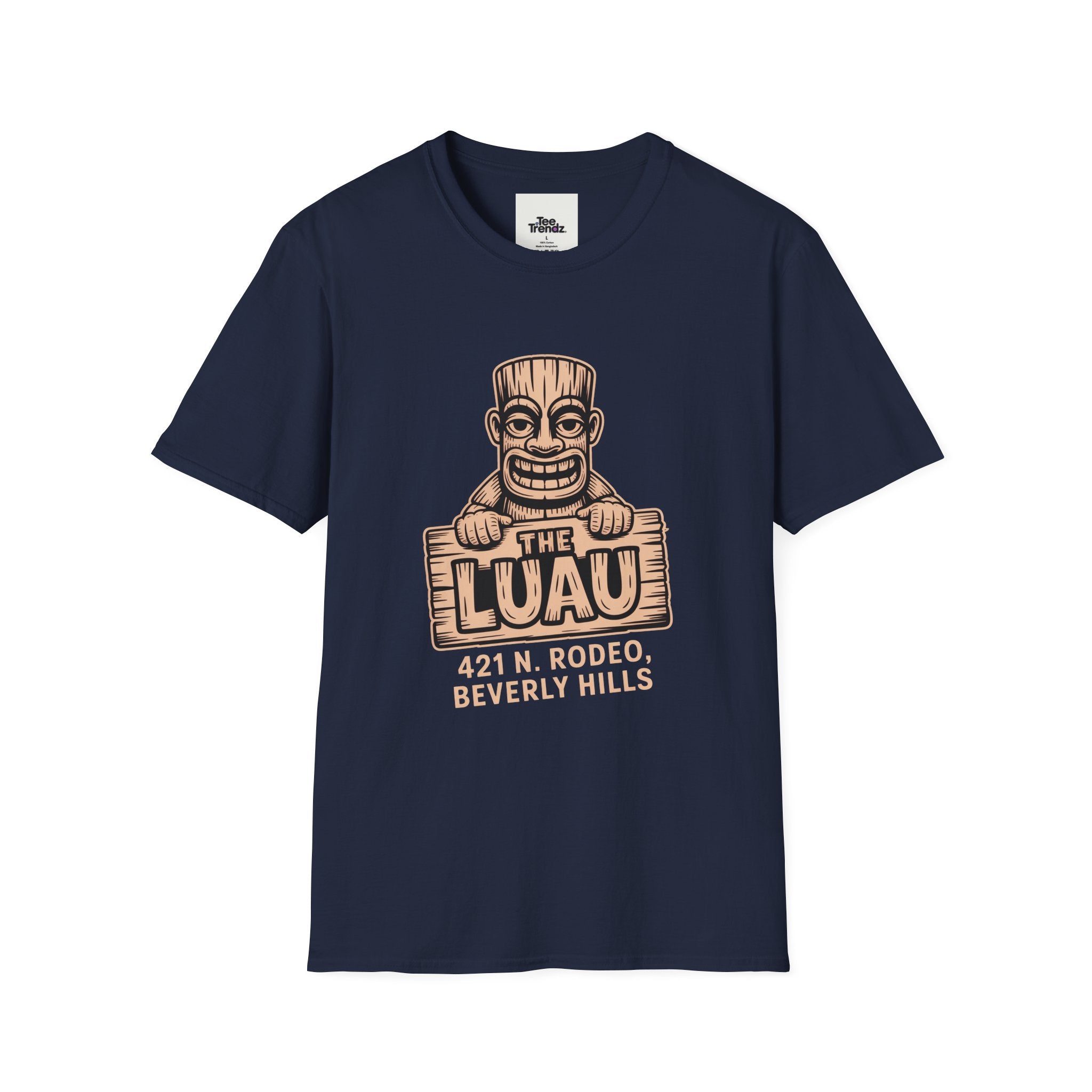 Luau T-Shirt — Vintage Tiki The Luau Graphic Tee (421 N. Rodeo, Beverly Hills)