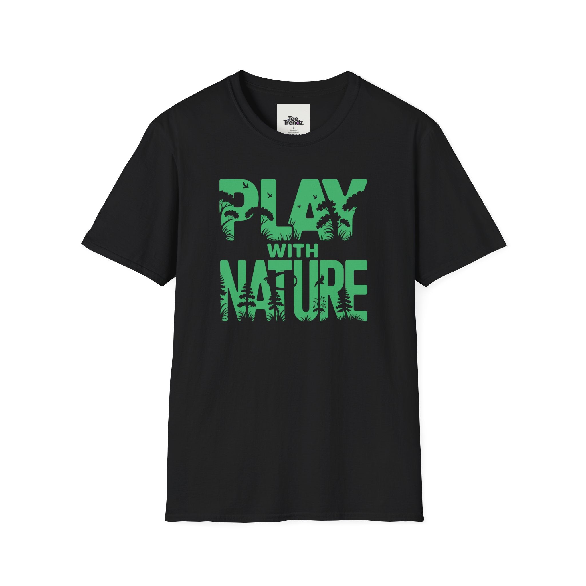 Play With Nature T-Shirt — Eco Adventure Graphic Tee