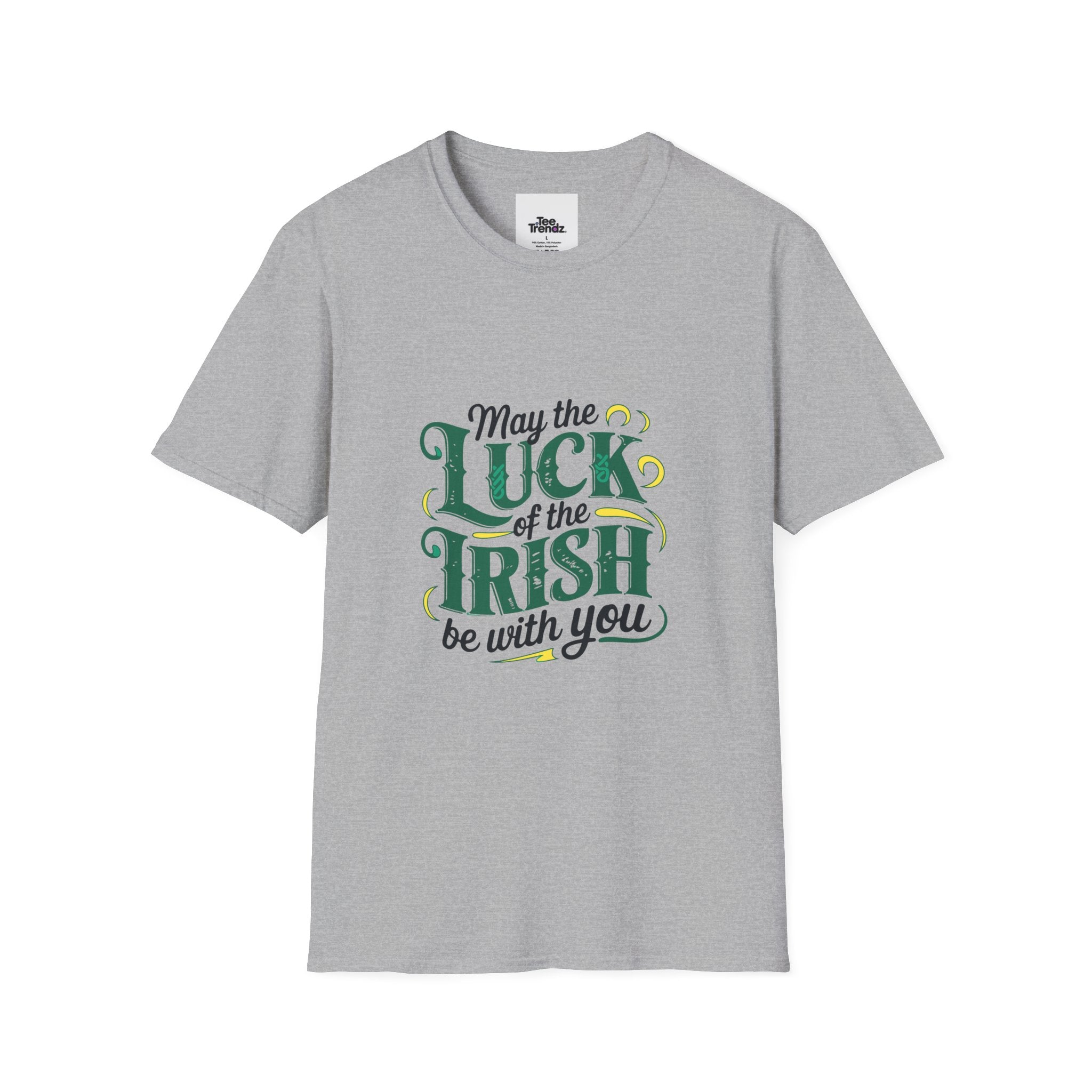 Luck of the Irish T-Shirt – "May the Luck of the Irish Be With You" St. Patrick’s Day Tee