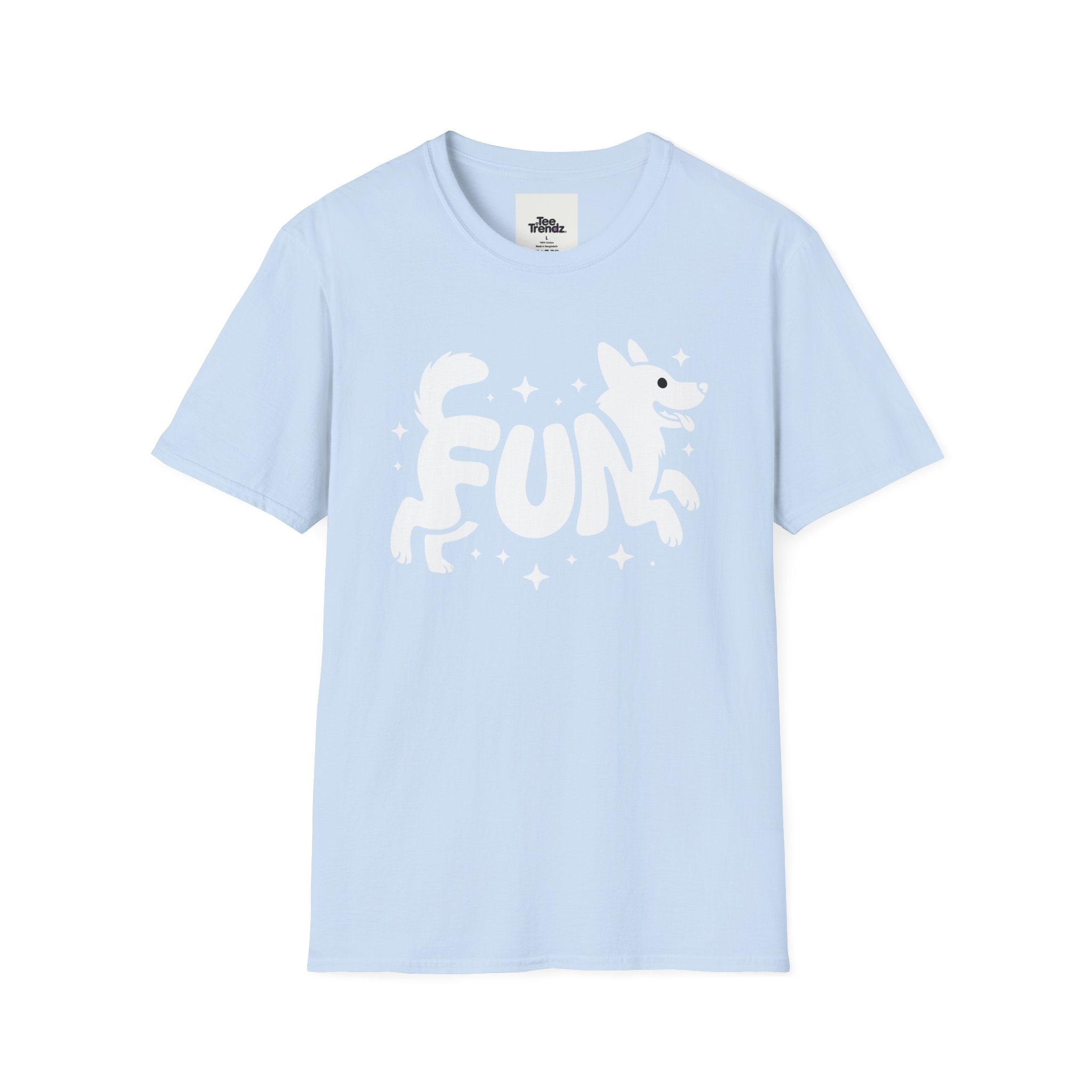 Fun Fox T-Shirt — Playful Kids Graphic Tee with 'FUN' Design