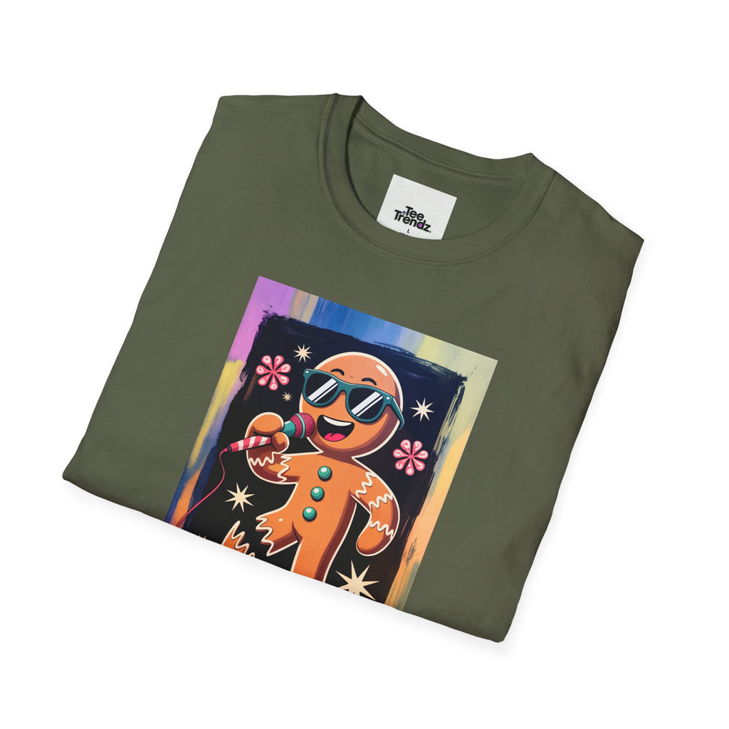 T-Shirt — 'Oh Snap!' Gingerbread Cookie Graphic Tee