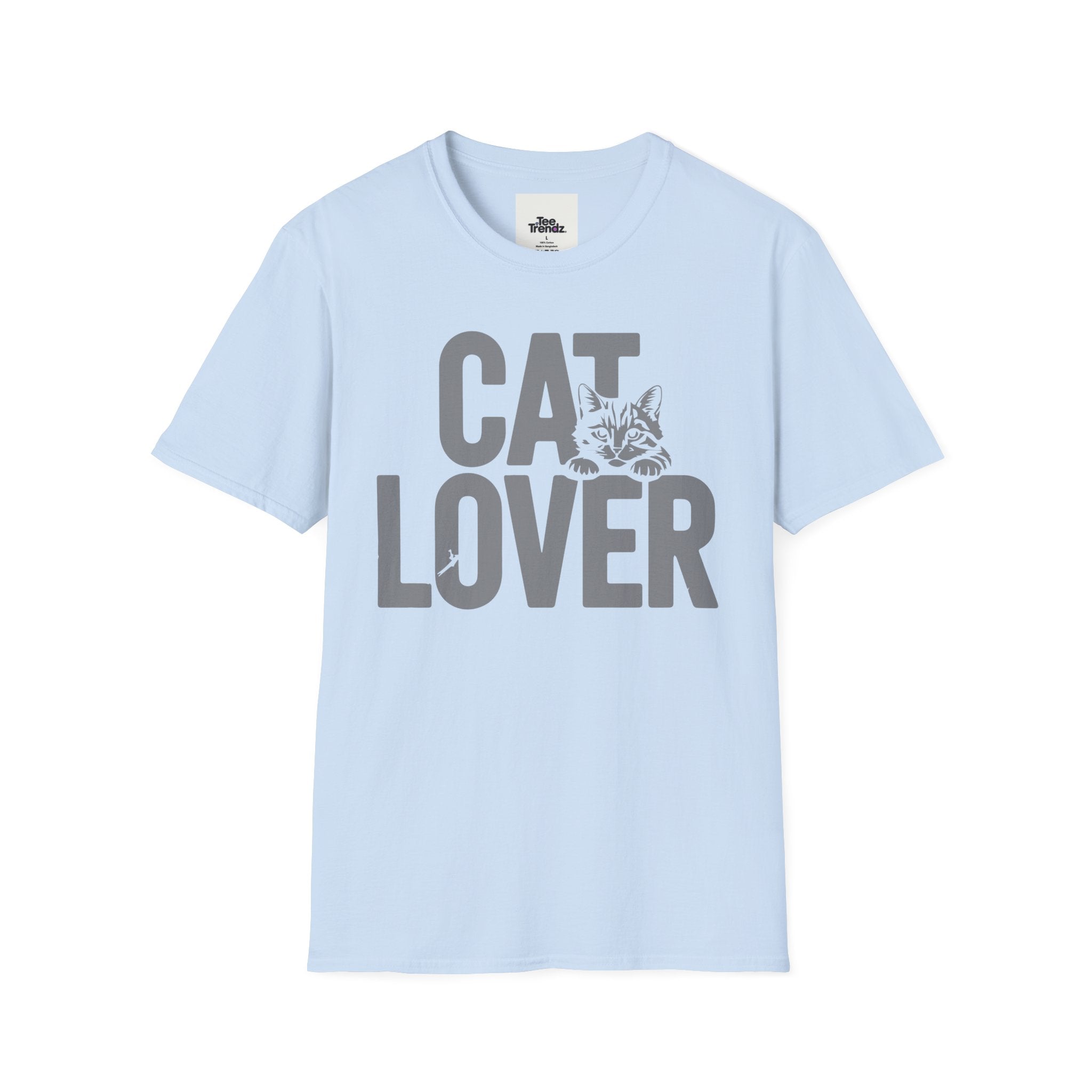 Cat Lover T-Shirt — Bold Graphic Tee for Cat Owners & Pet Lovers