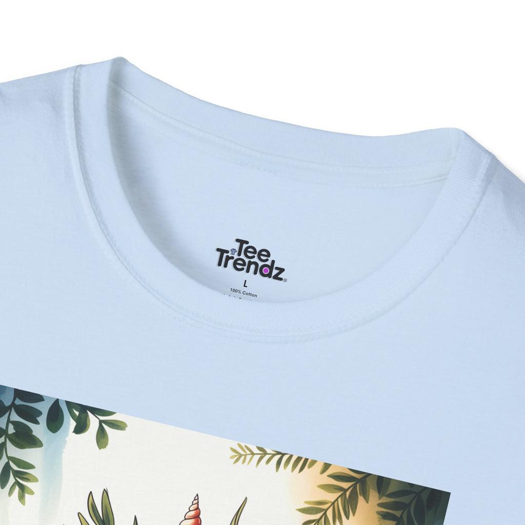 Sea Is Calling T-Shirt — Beach Shells Coastal Graphic Tee