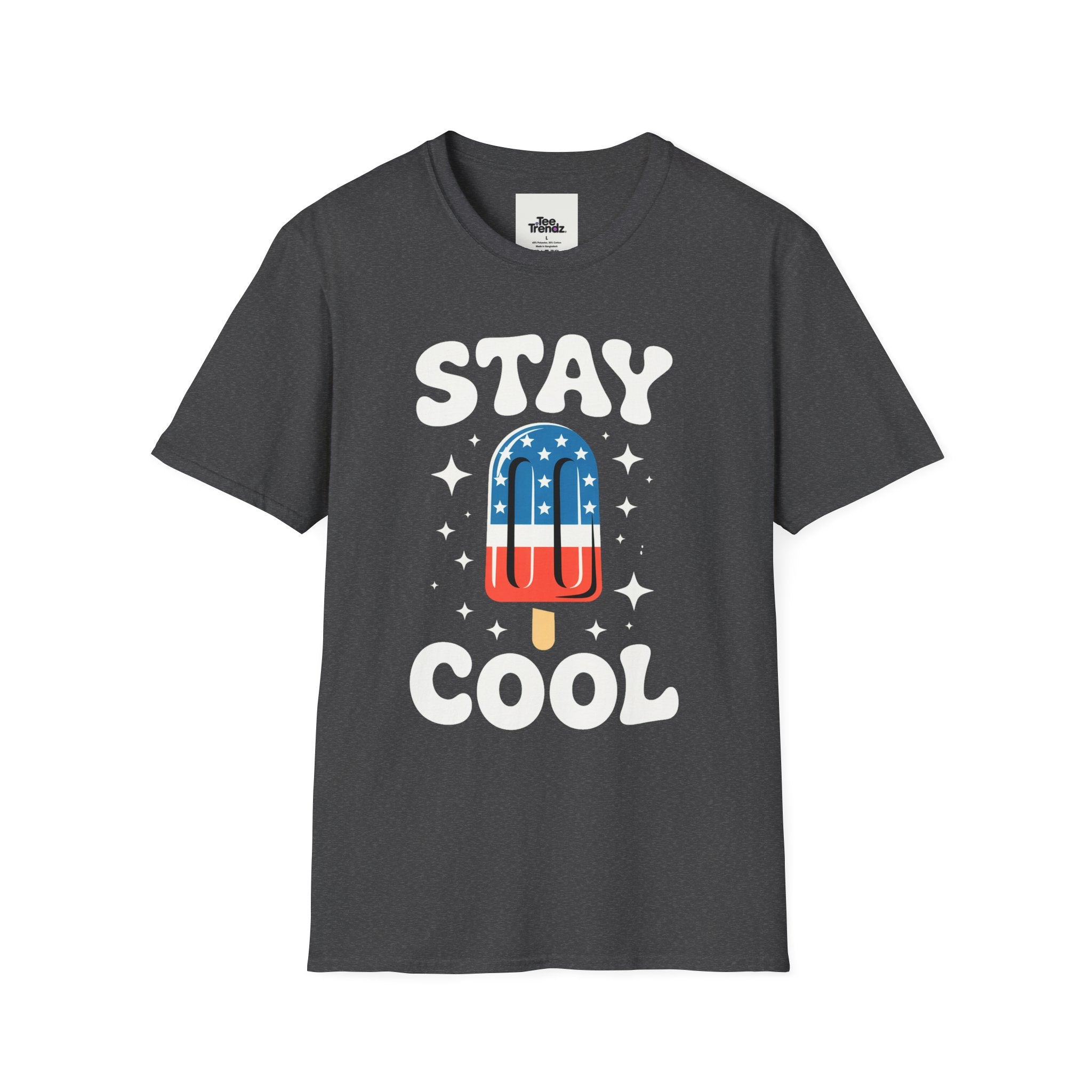 Stay Cool Popsicle T-Shirt — Retro Summer Graphic Tee