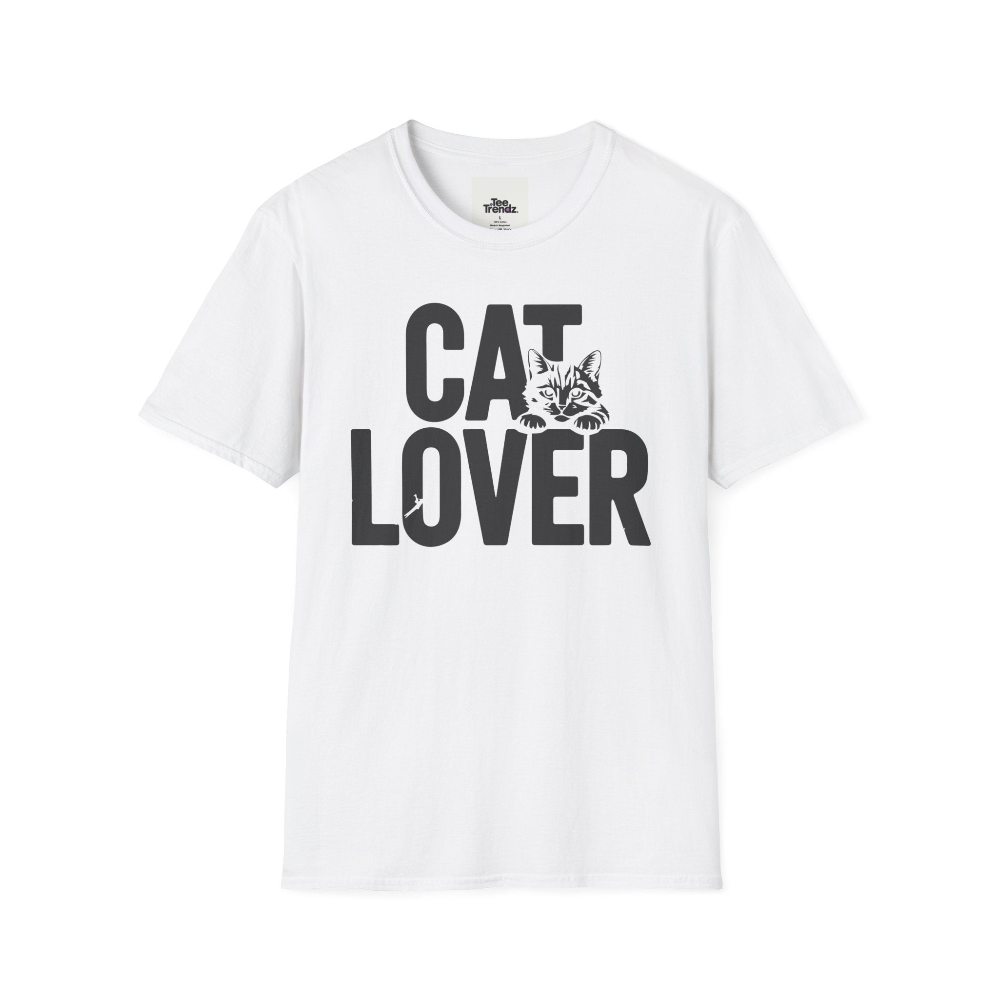 Cat Lover T-Shirt — Bold Graphic Tee for Cat Owners & Pet Lovers