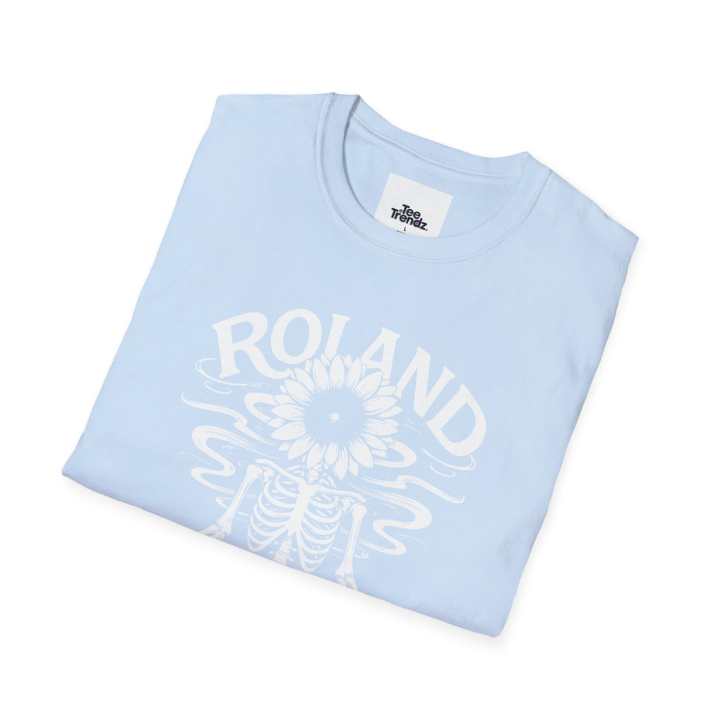 Roland “Fucking Hot” Graphic T-Shirt — Skeleton Sunband Tee