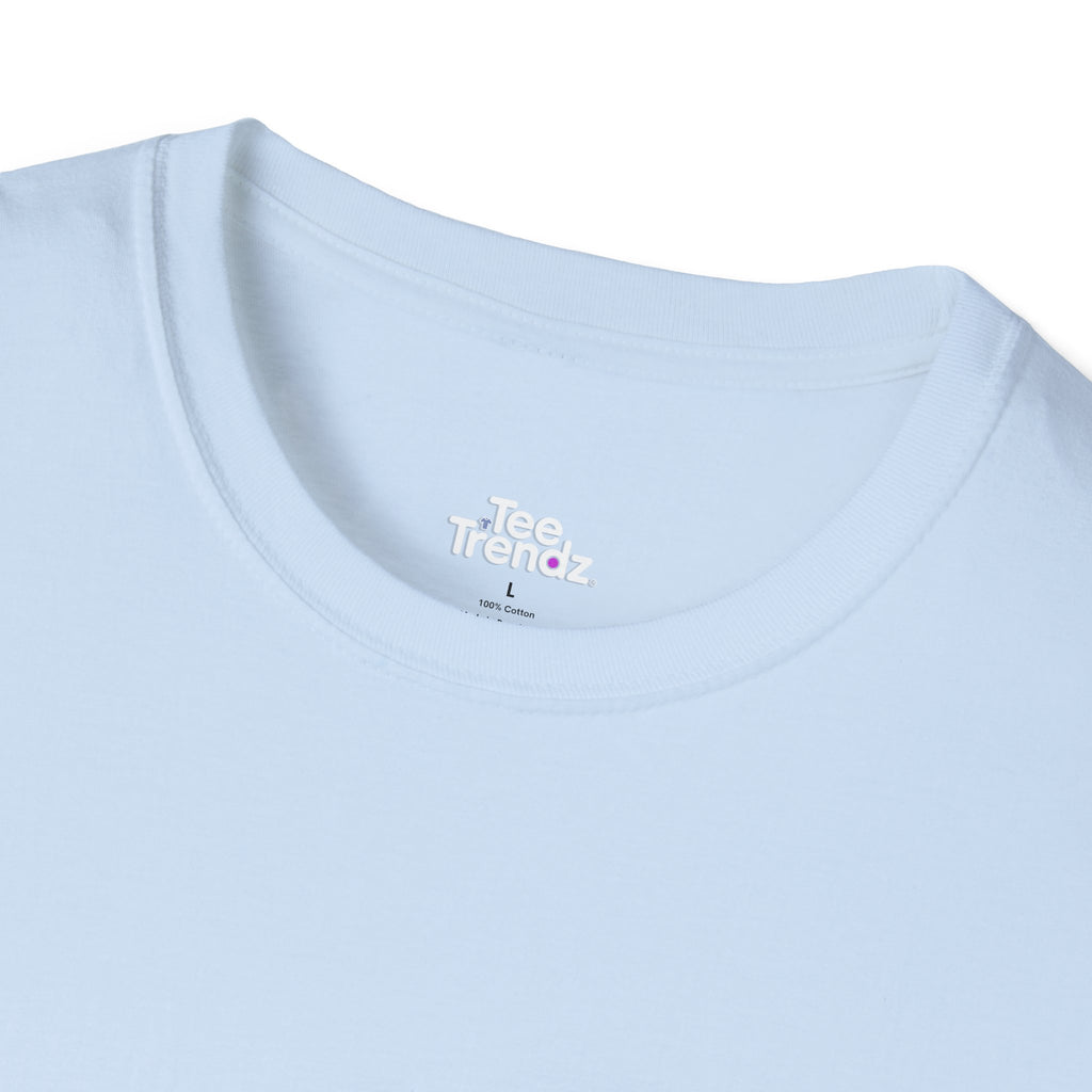 Cat Heartbeat T-Shirt — Rasta Outline Cat EKG Tee