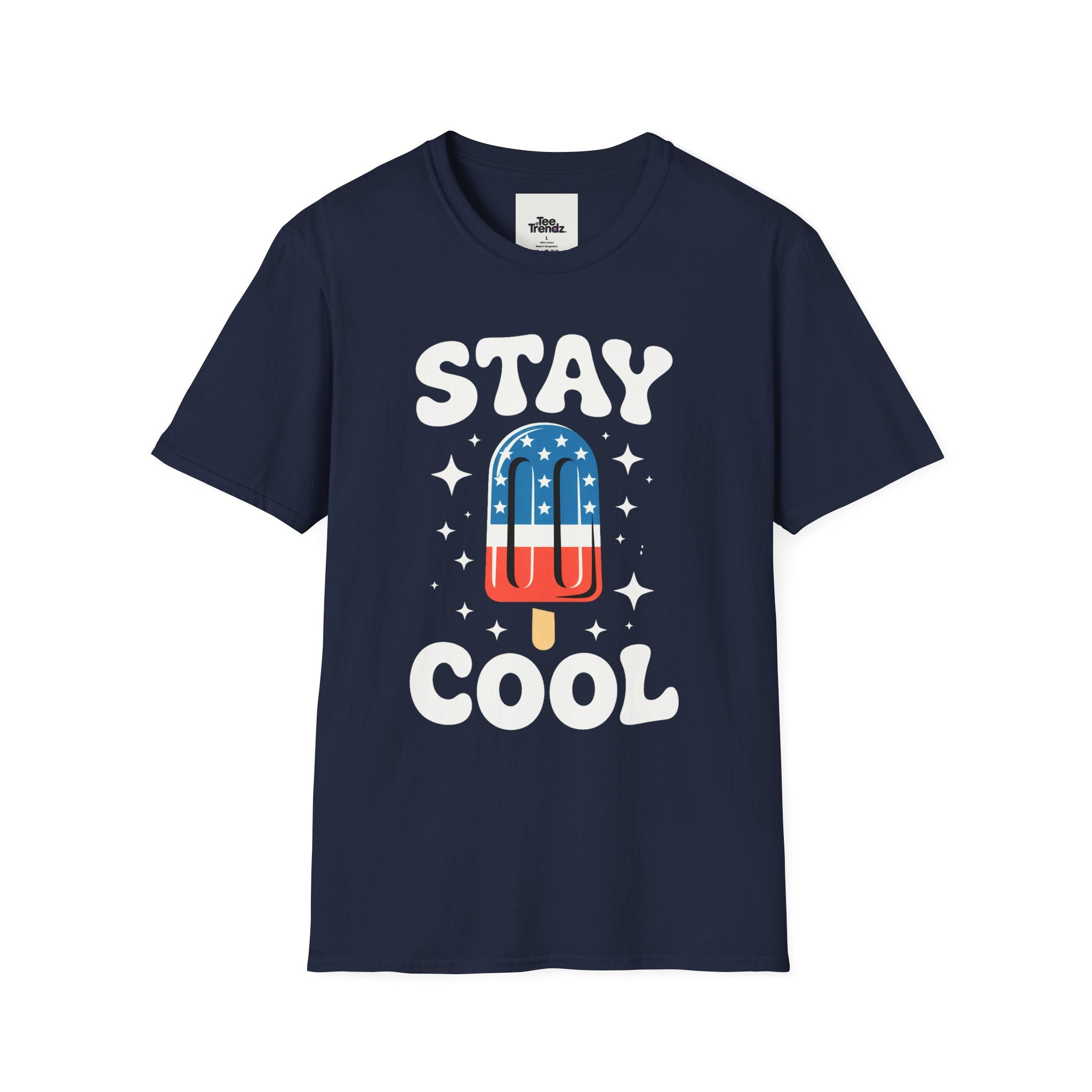 Stay Cool Popsicle T-Shirt — Retro Summer Graphic Tee