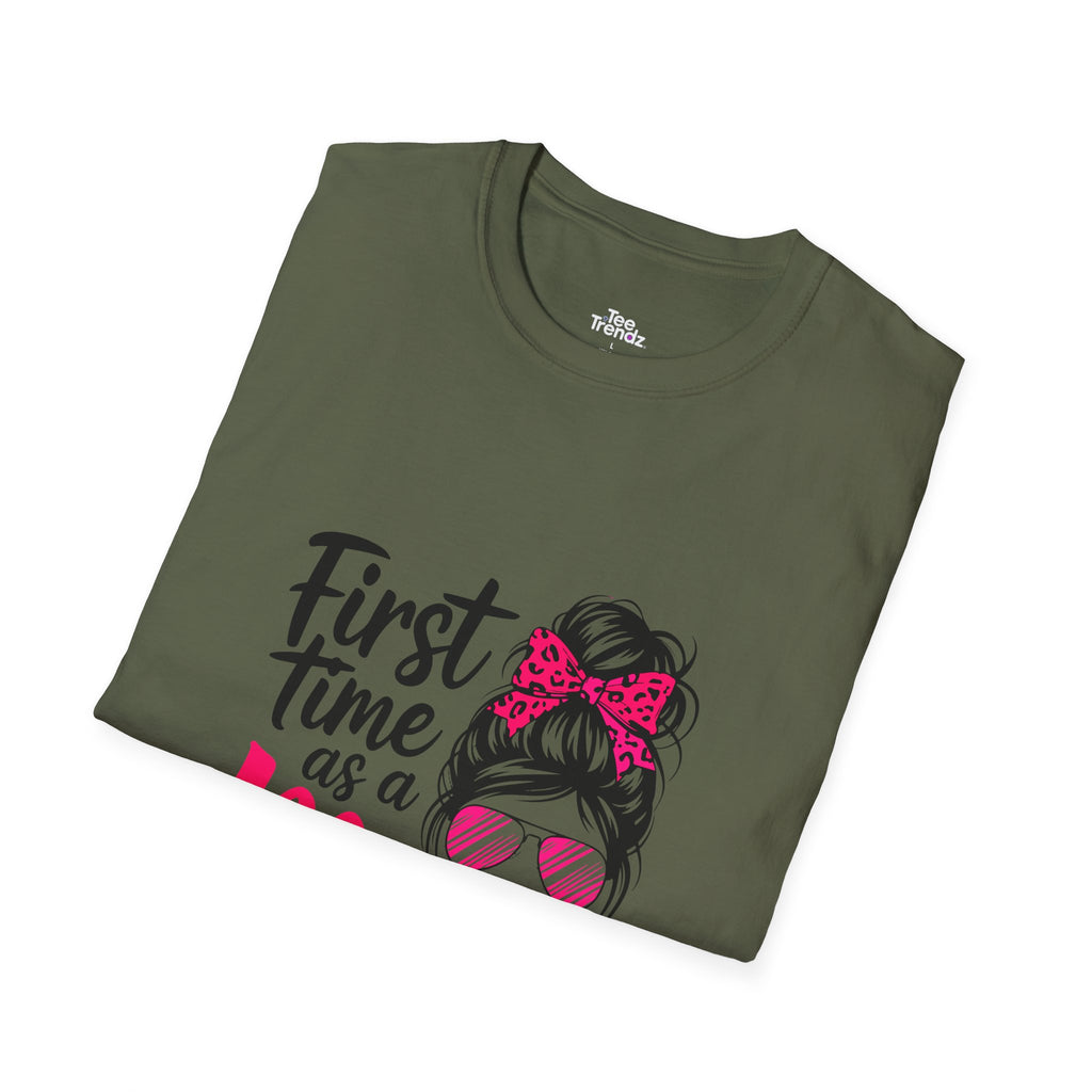 First Time As A Mom T-Shirt - New Mom Graphic Tee