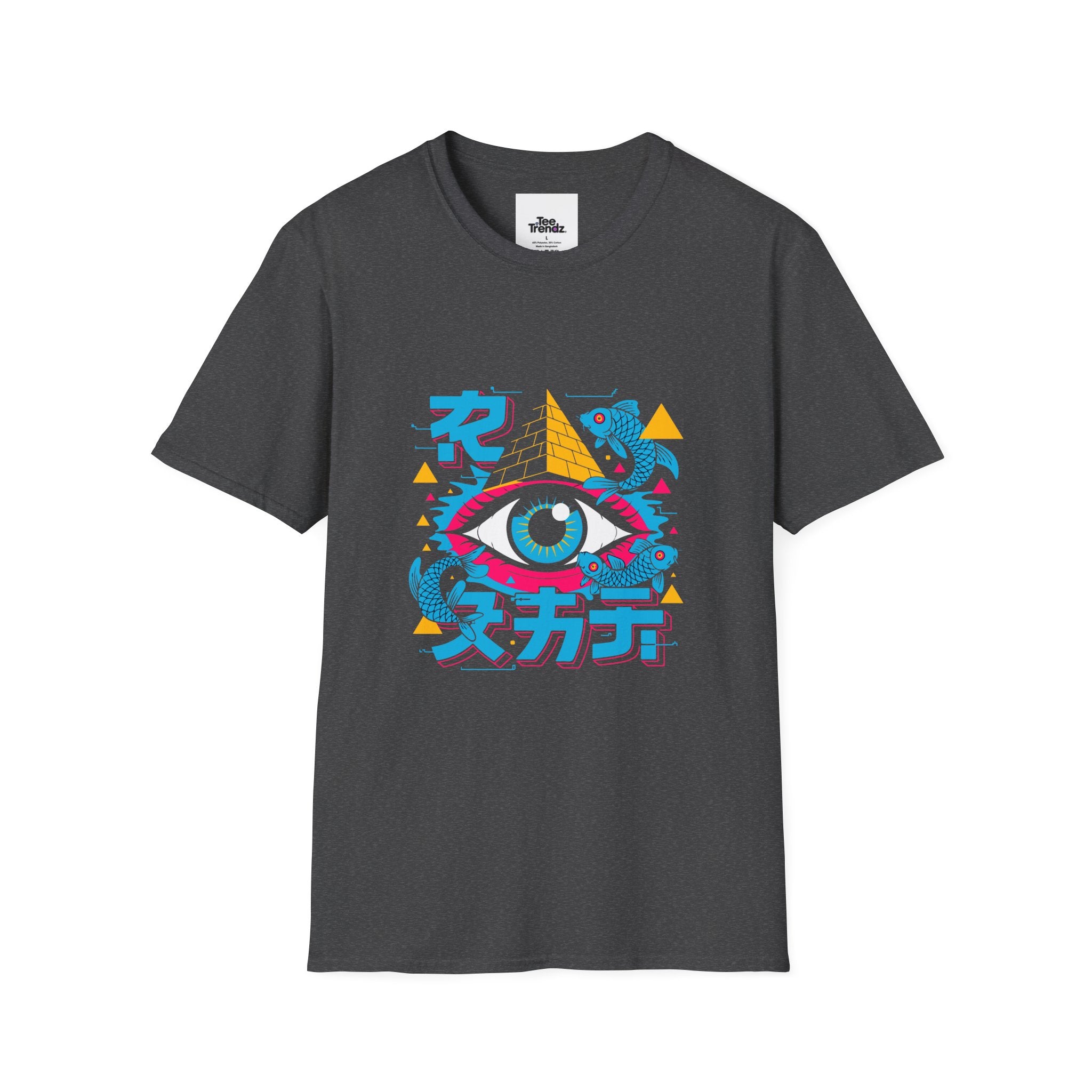 Psychedelic Eye T-Shirt — Retro Japanese Graphic Tee