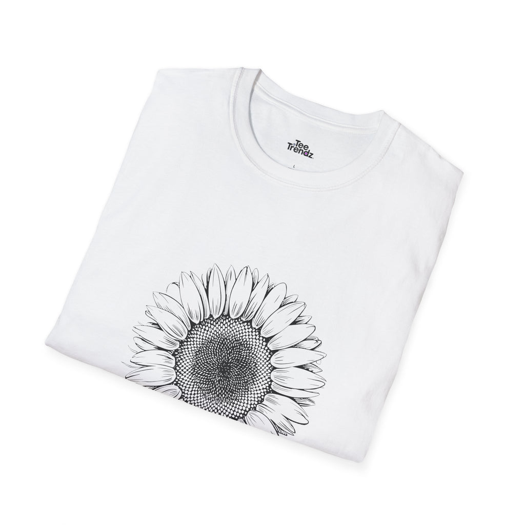 Sunflower Sketch T-Shirt