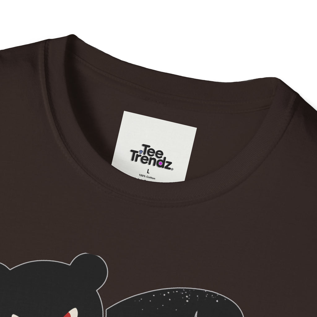 Karate Bear T‑Shirt — Martial Arts Bear with ‘KARATE’ and Japanese Text