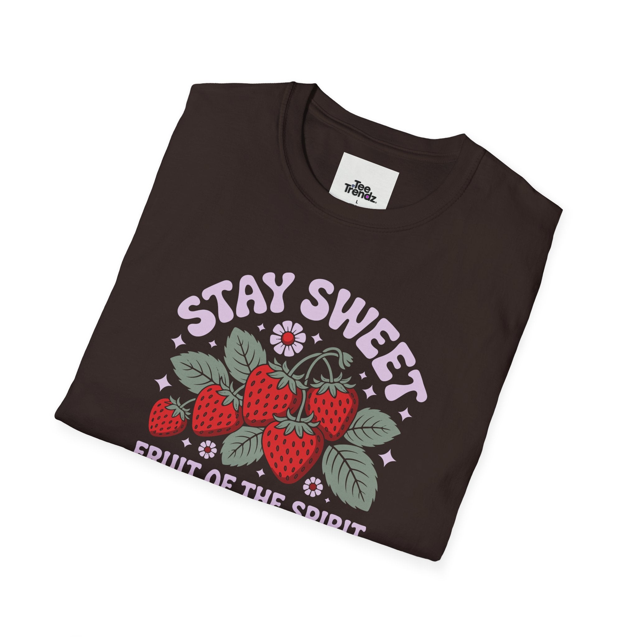 Stay Sweet Fruit of the Spirit T-Shirt — Strawberry Faith Graphic Tee