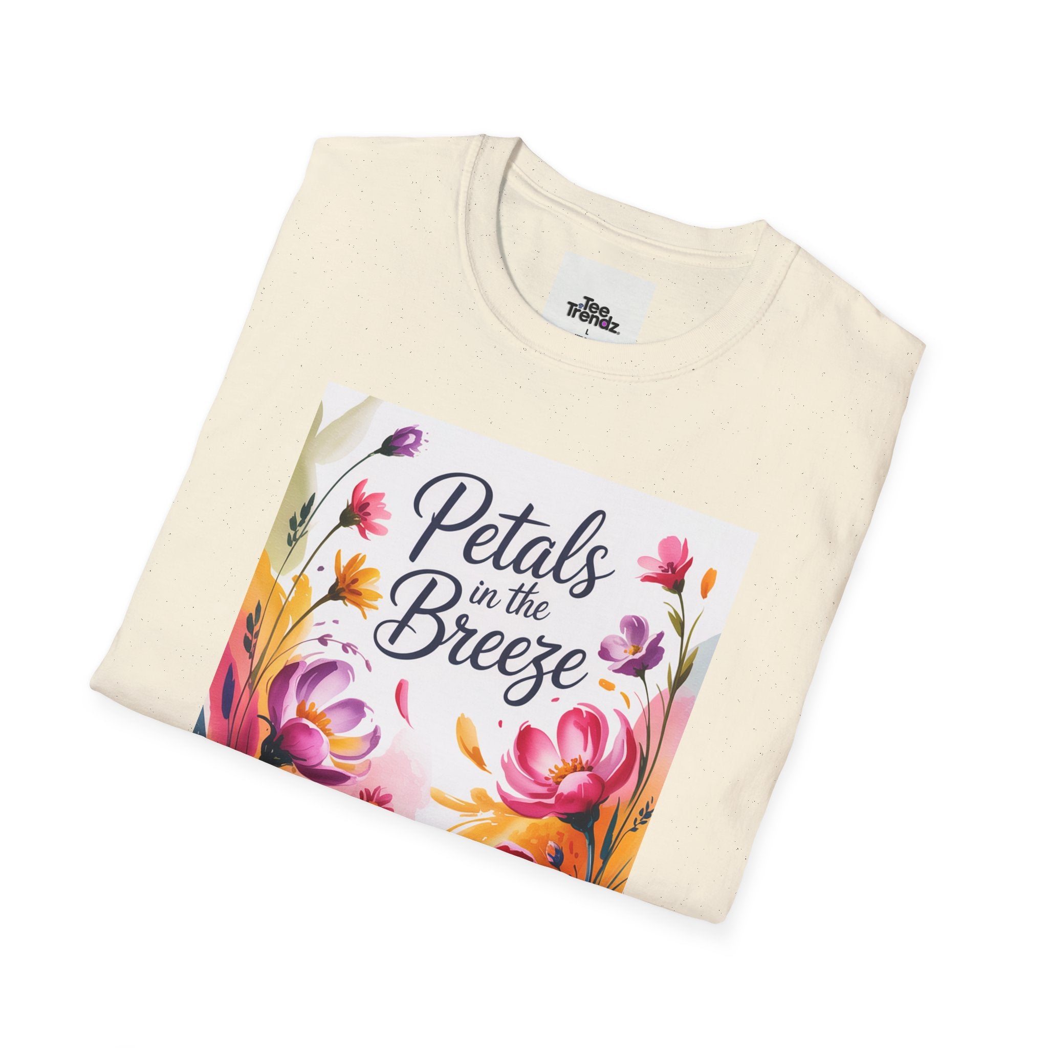 Petals in the Breeze Floral T-Shirt