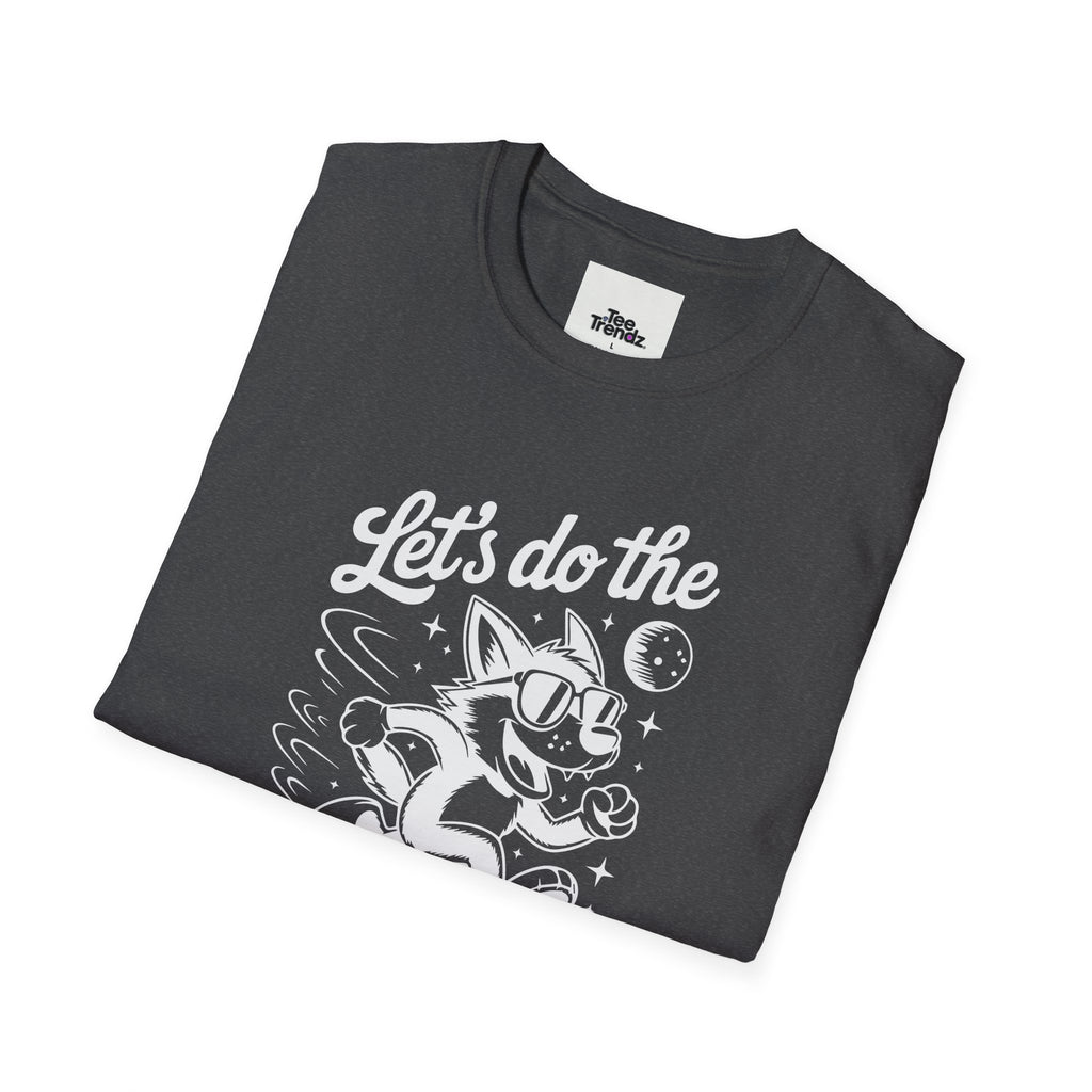 Timewarp Fox T-Shirt — "Let's Do the Timewarp Again" Retro Dance Tee