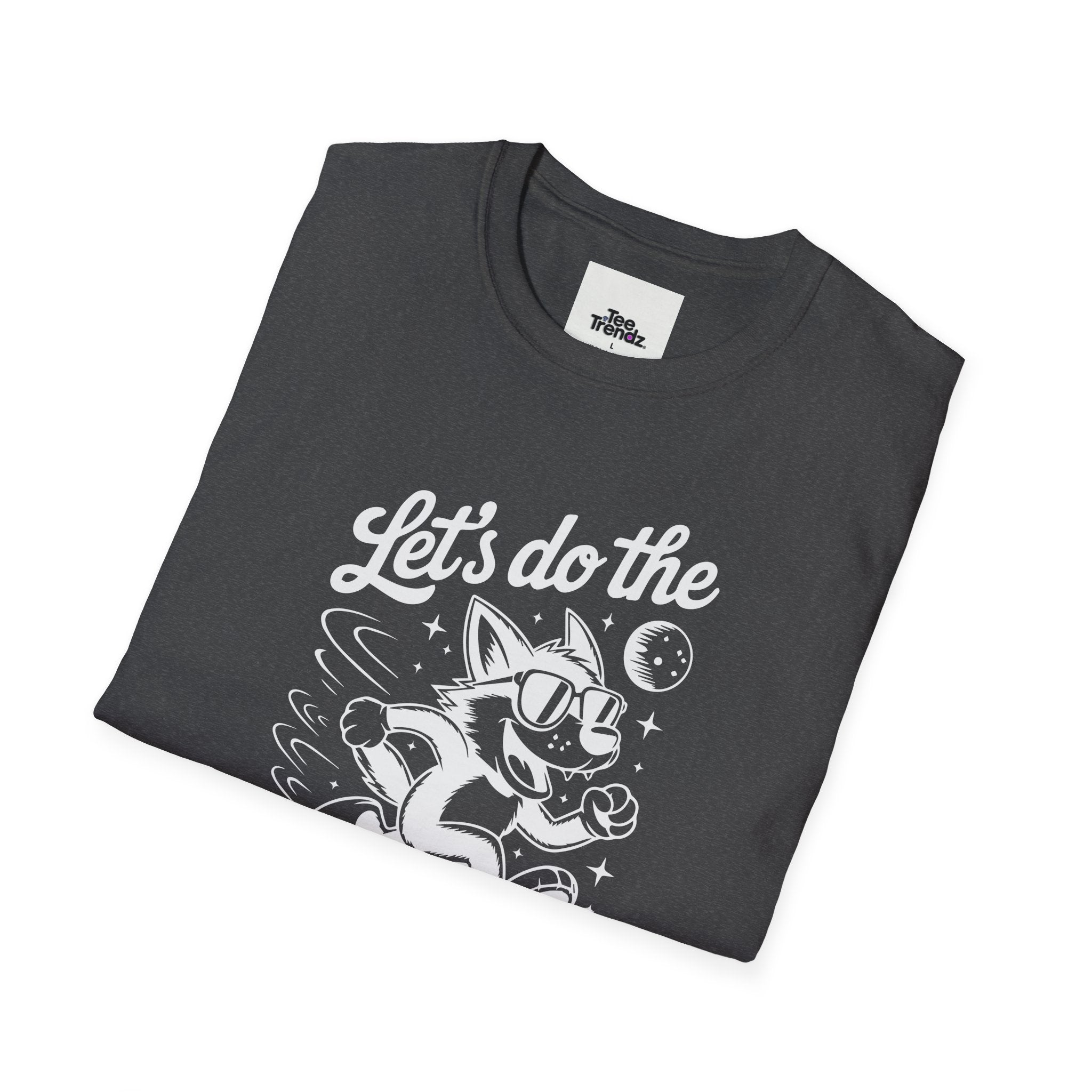 Timewarp Fox T-Shirt — "Let's Do the Timewarp Again" Retro Dance Tee