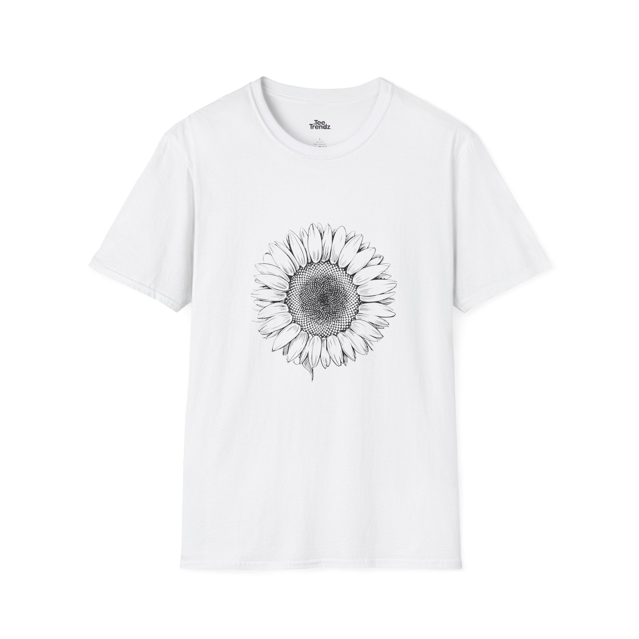 Sunflower Sketch T-Shirt