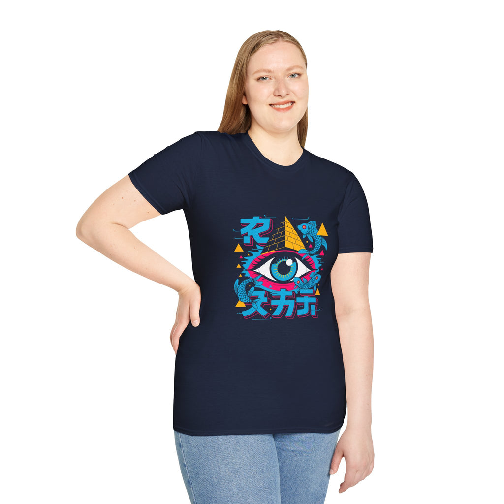 Psychedelic Eye T-Shirt — Retro Japanese Graphic Tee