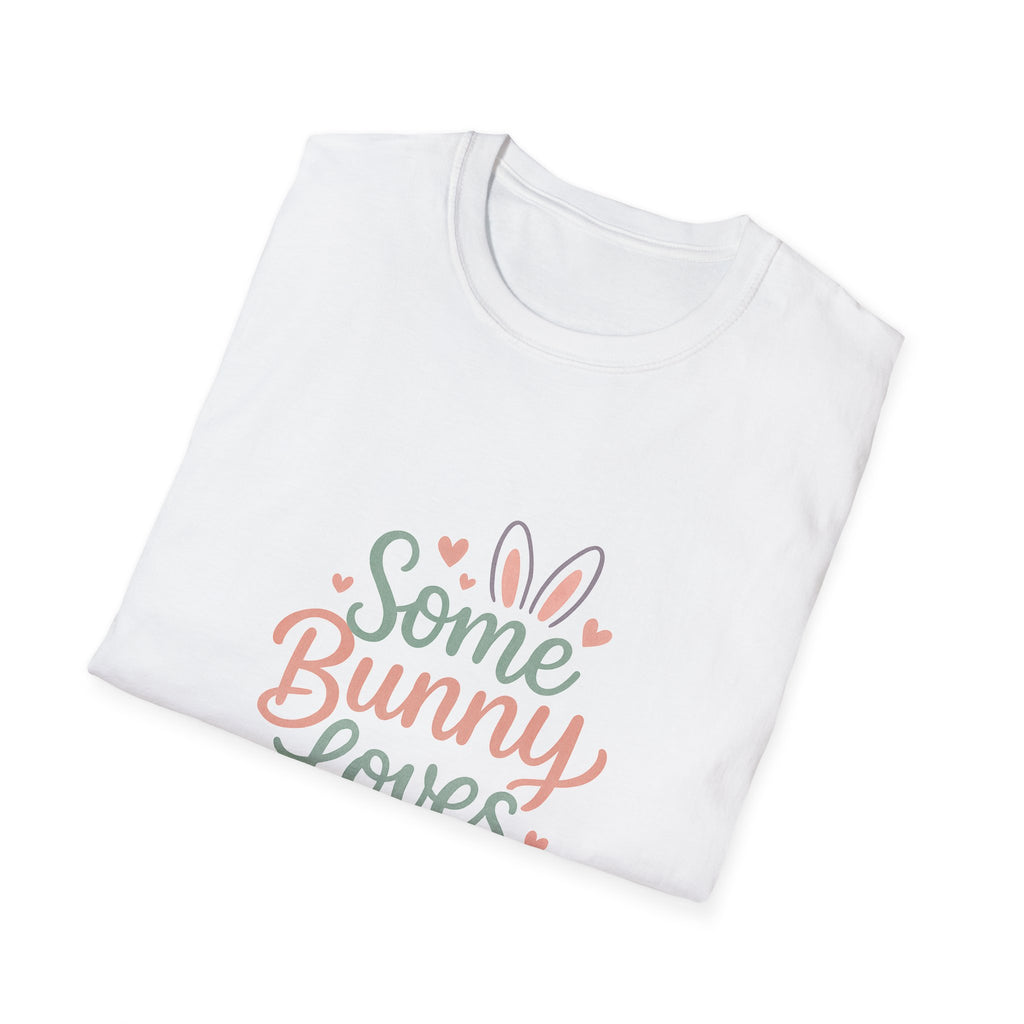 Some Bunny Loves You T-Shirt — Cute Easter Bunny Paw Print Tee