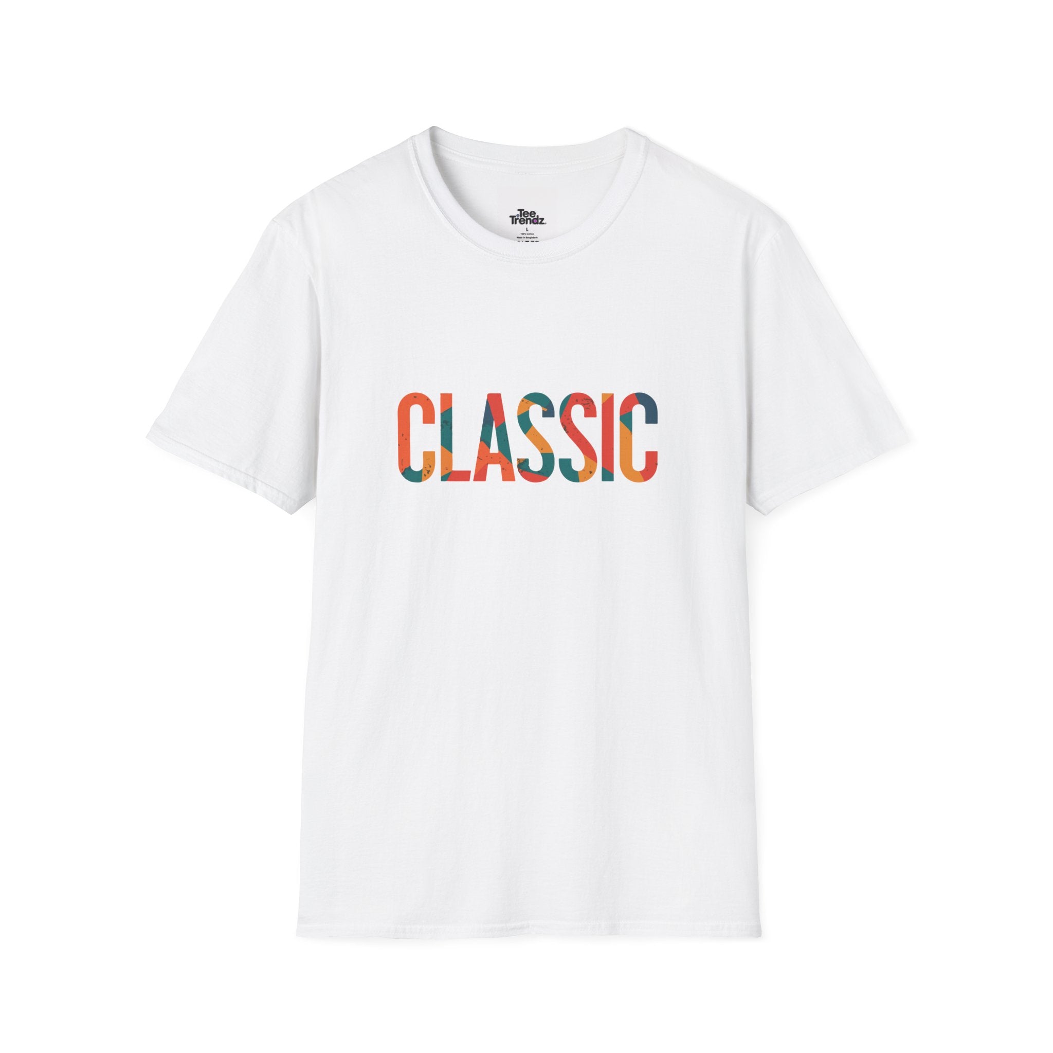 Classic Retro Text T-Shirt