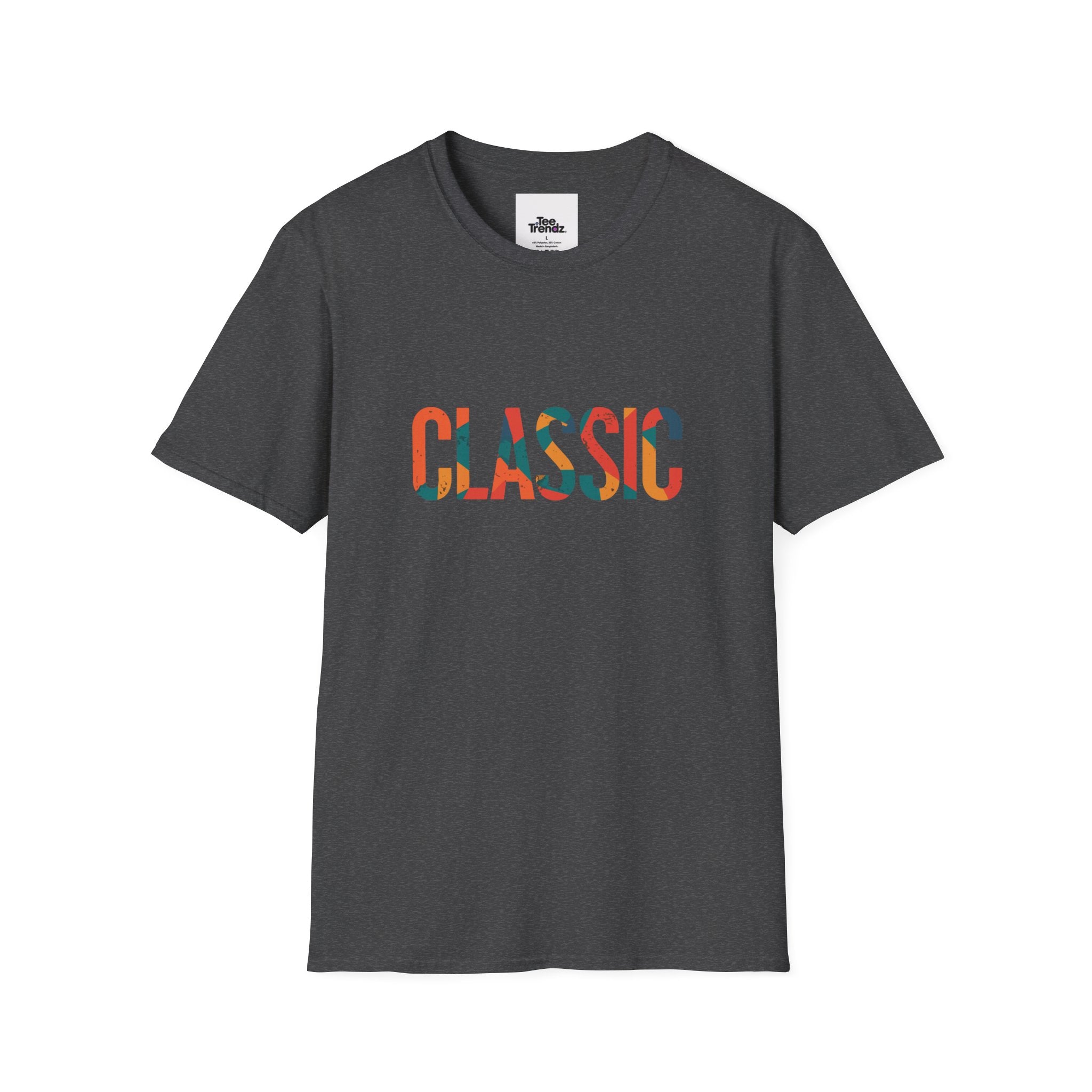 Classic Retro Text T-Shirt
