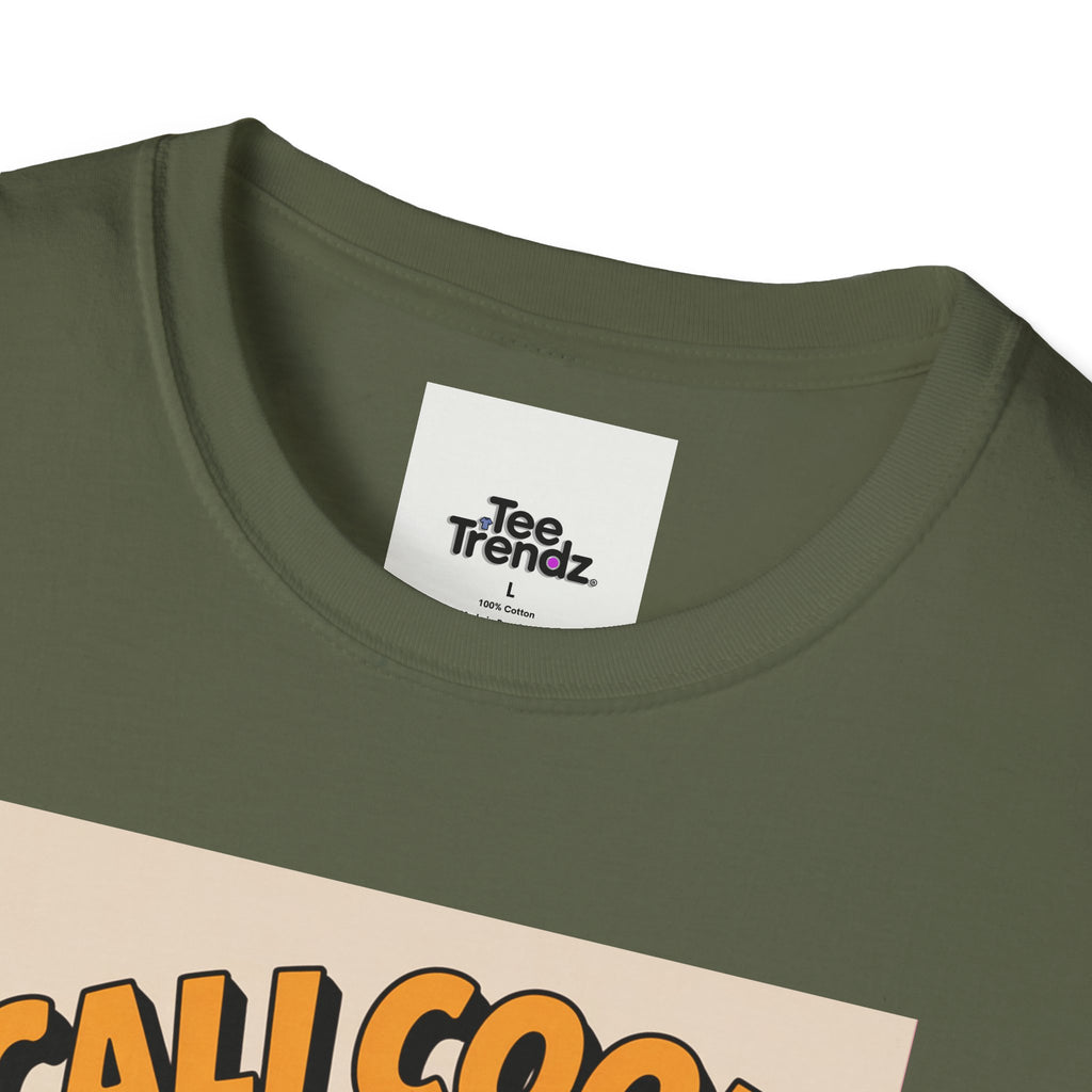Cali Cool Avocado Tee — Retro Surfing California Graphic T-Shirt