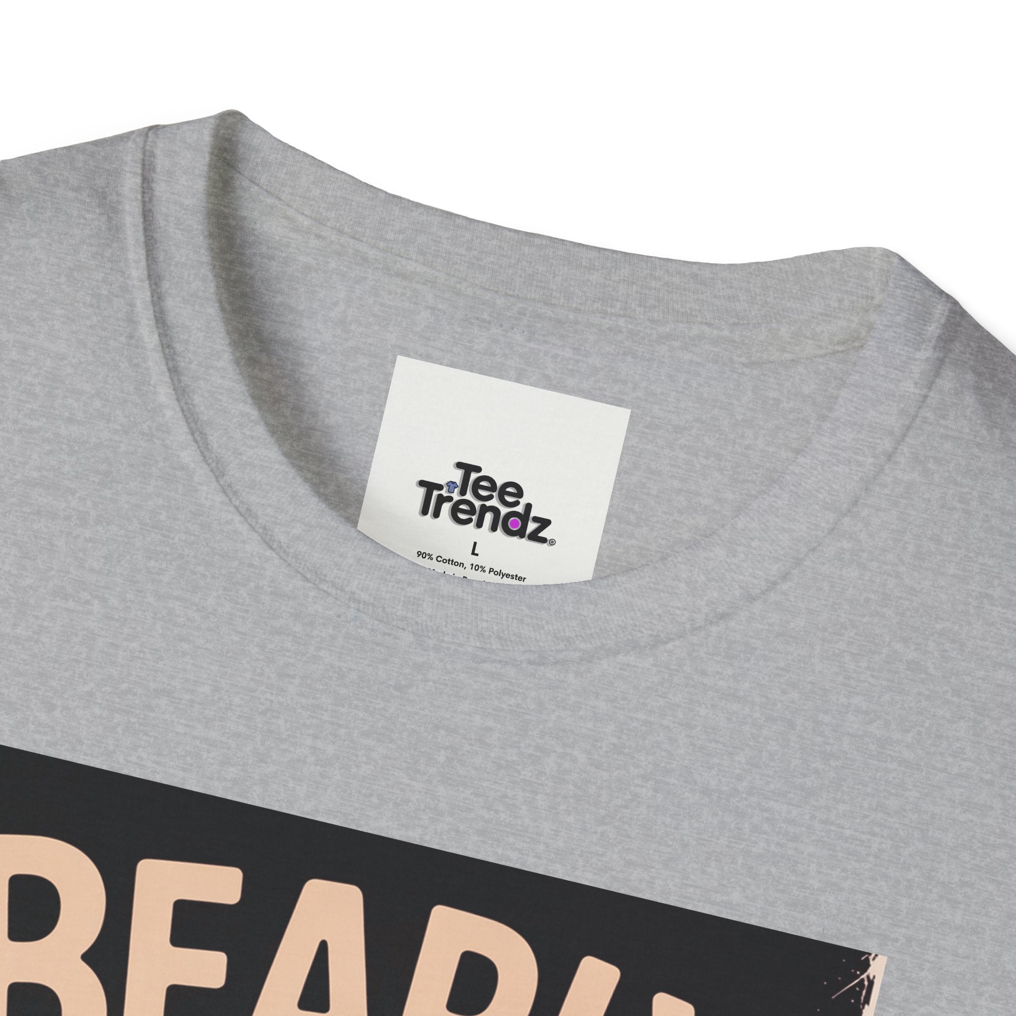 Bearly Awake T‑Shirt — Cute Coffee Bear Vintage Sunset Tee