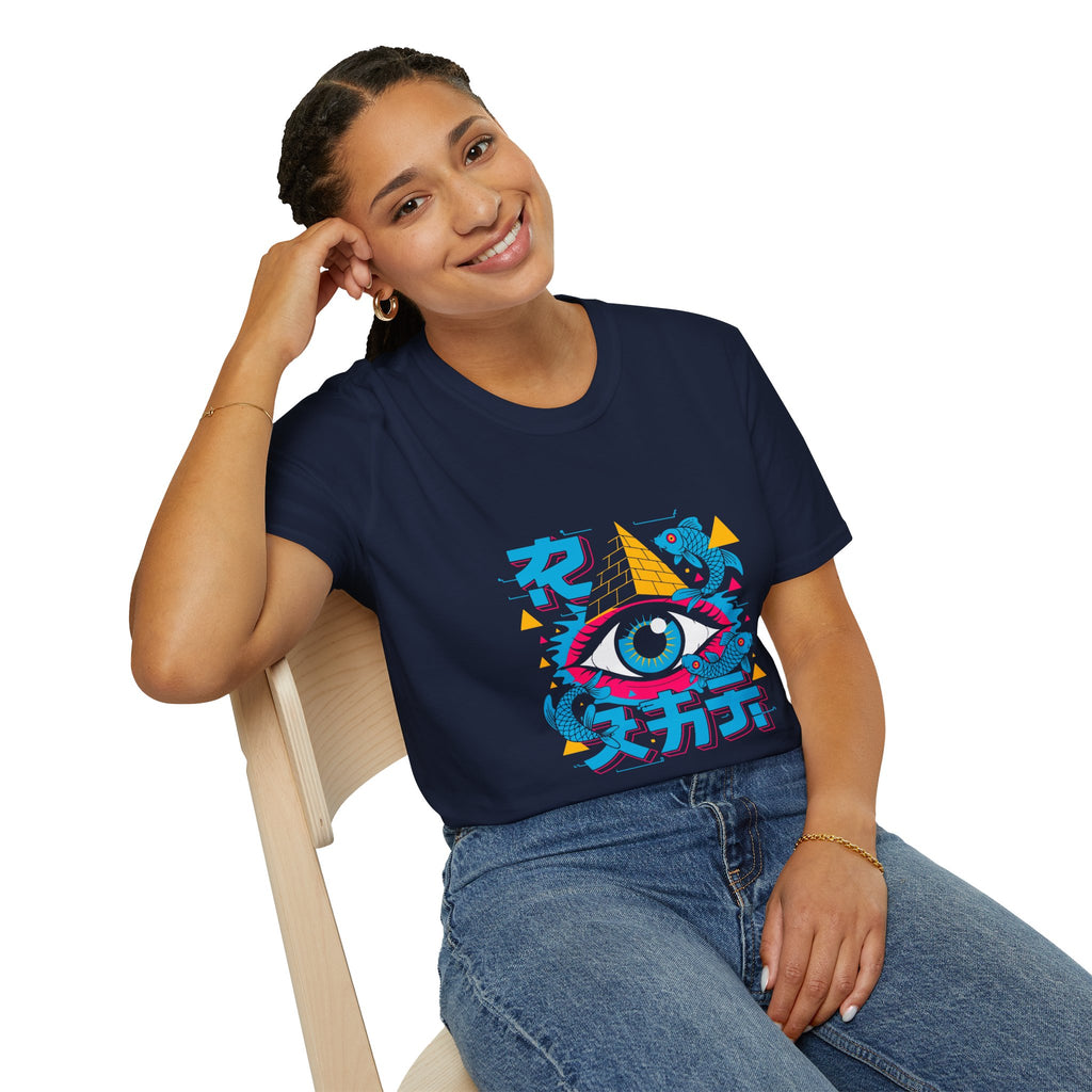 Psychedelic Eye T-Shirt — Retro Japanese Graphic Tee