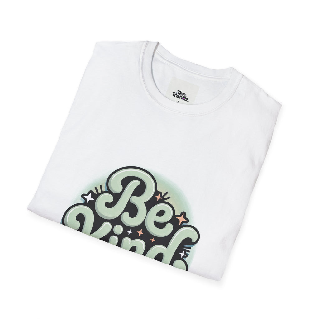 Be Kind T-Shirt — Retro Script Kindness Tee