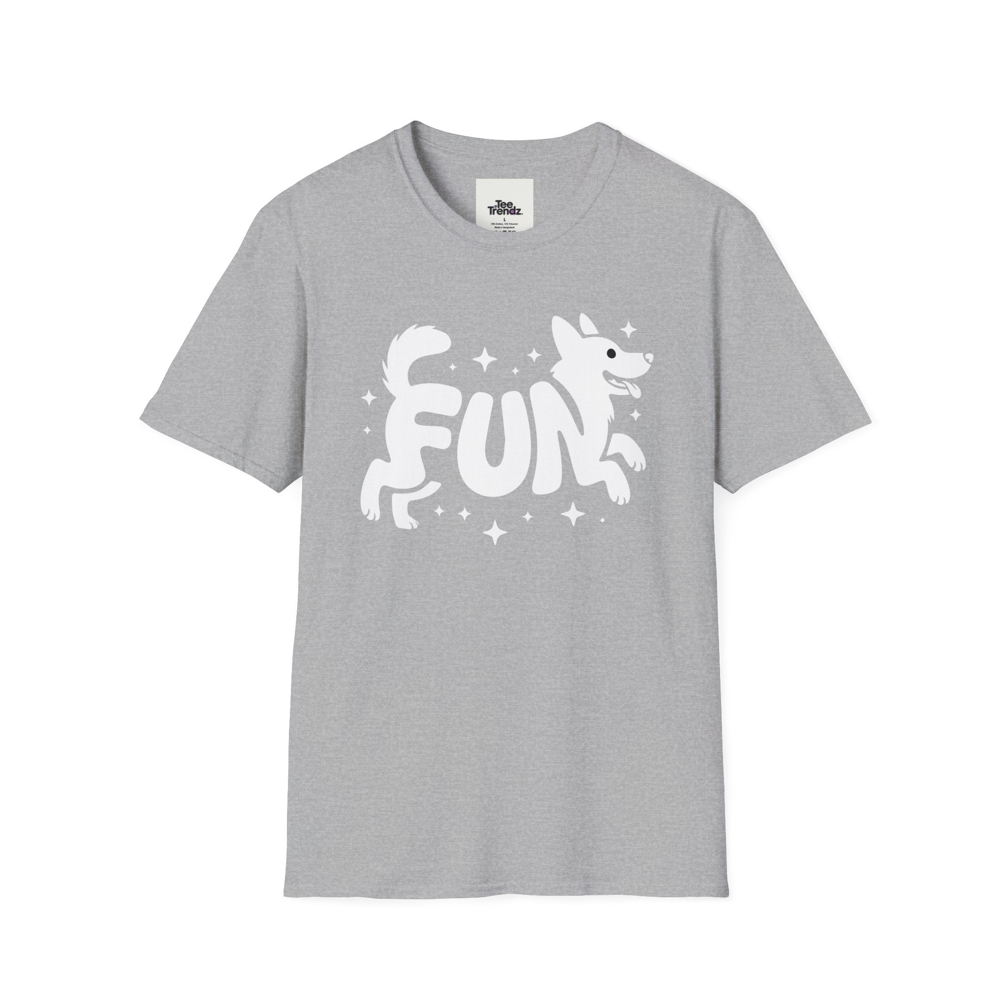 Fun Fox T-Shirt — Playful Kids Graphic Tee with 'FUN' Design