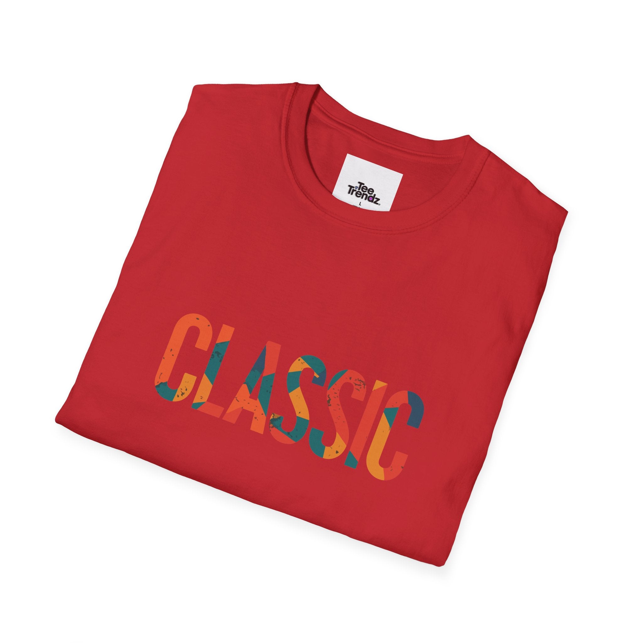 Classic Retro Text T-Shirt
