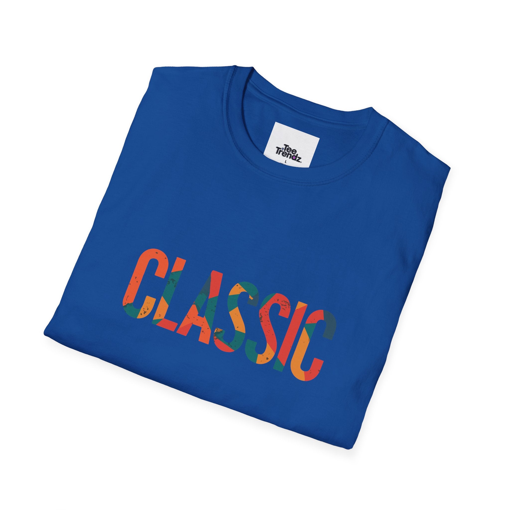 Classic Retro Text T-Shirt