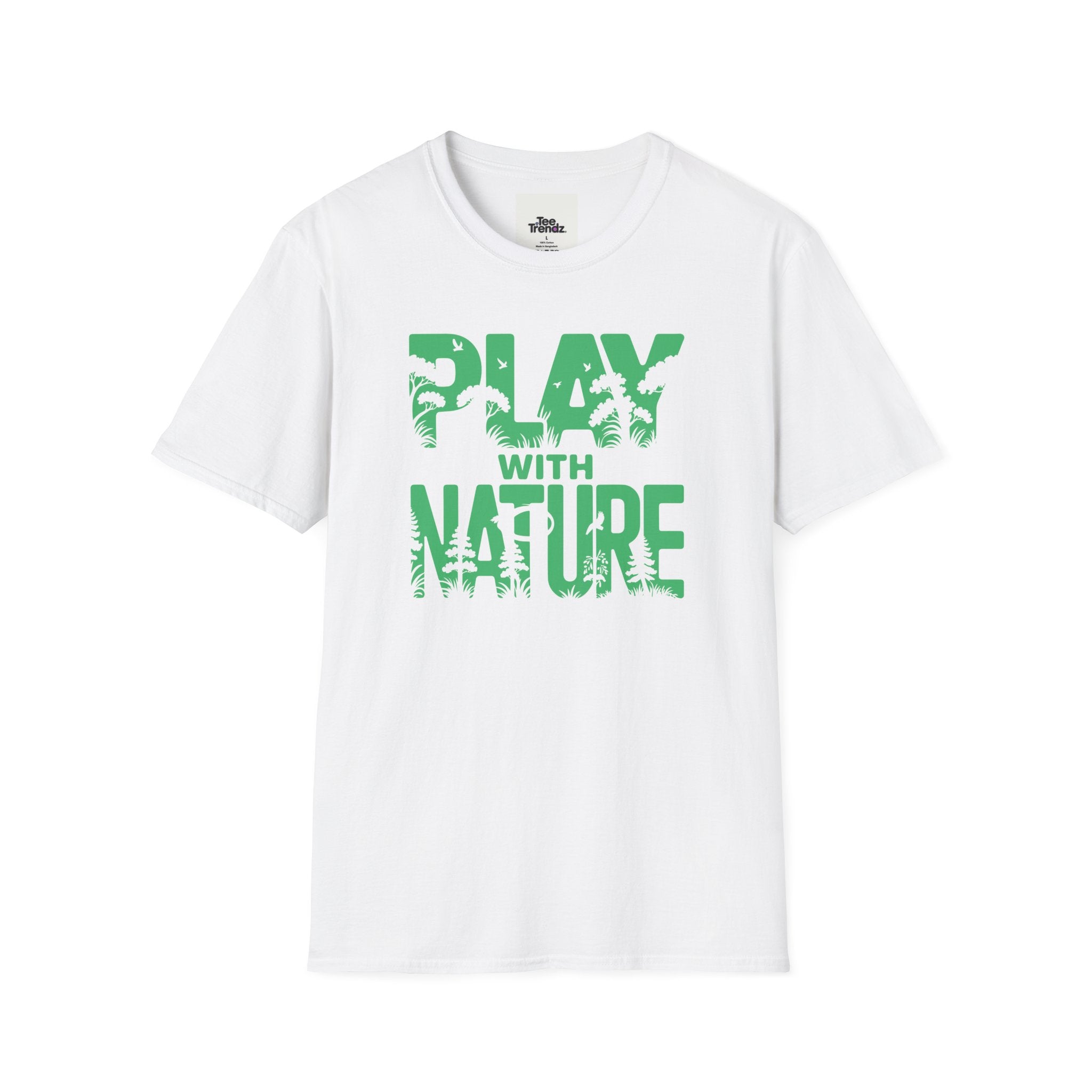 Play With Nature T-Shirt — Eco Adventure Graphic Tee