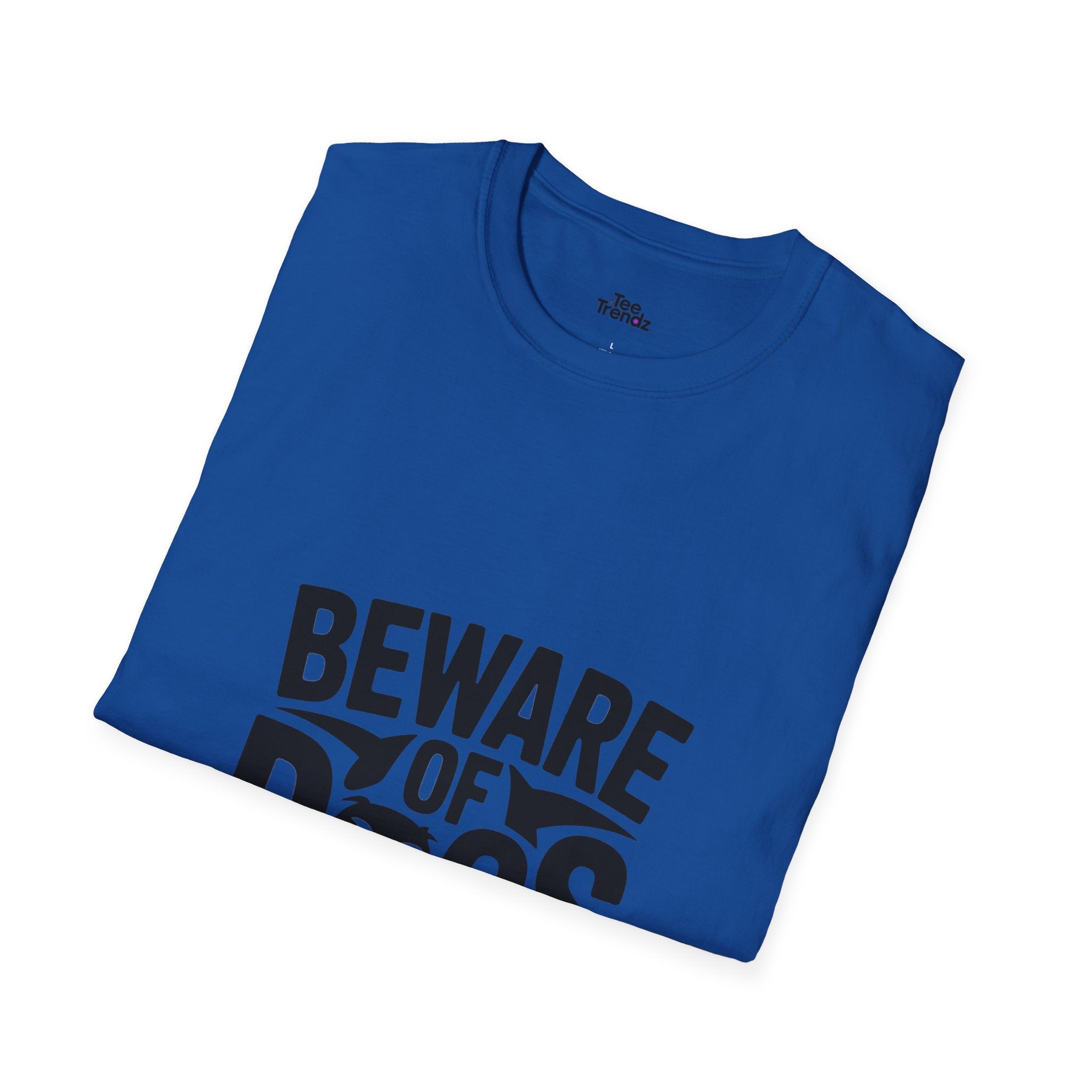 Beware of Dogs T-Shirt — Funny Bulldog Graphic Tee for Dog Lovers