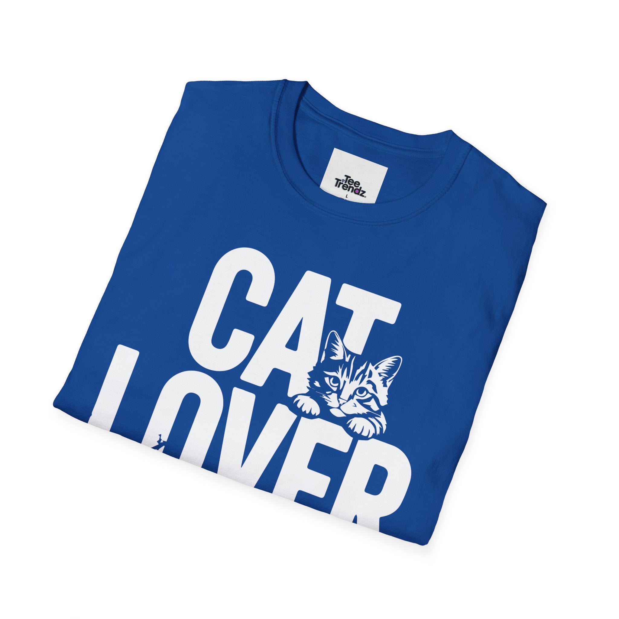 Cat Lover T-Shirt — Bold Graphic Tee for Cat Owners & Pet Lovers