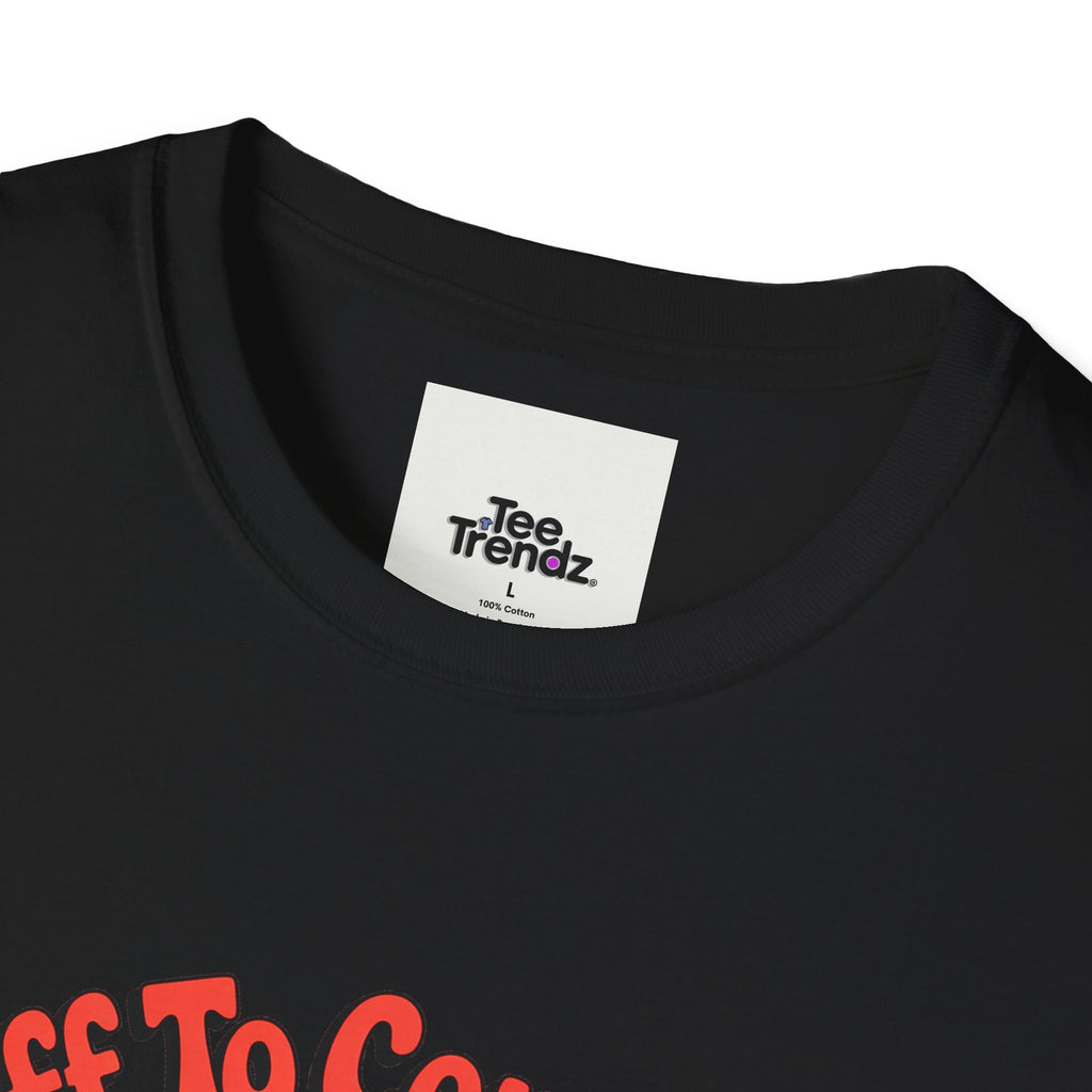 Tomfoolery Daisy T-Shirt — “Off To Commit Tomfoolery” Retro Floral Graphic Tee