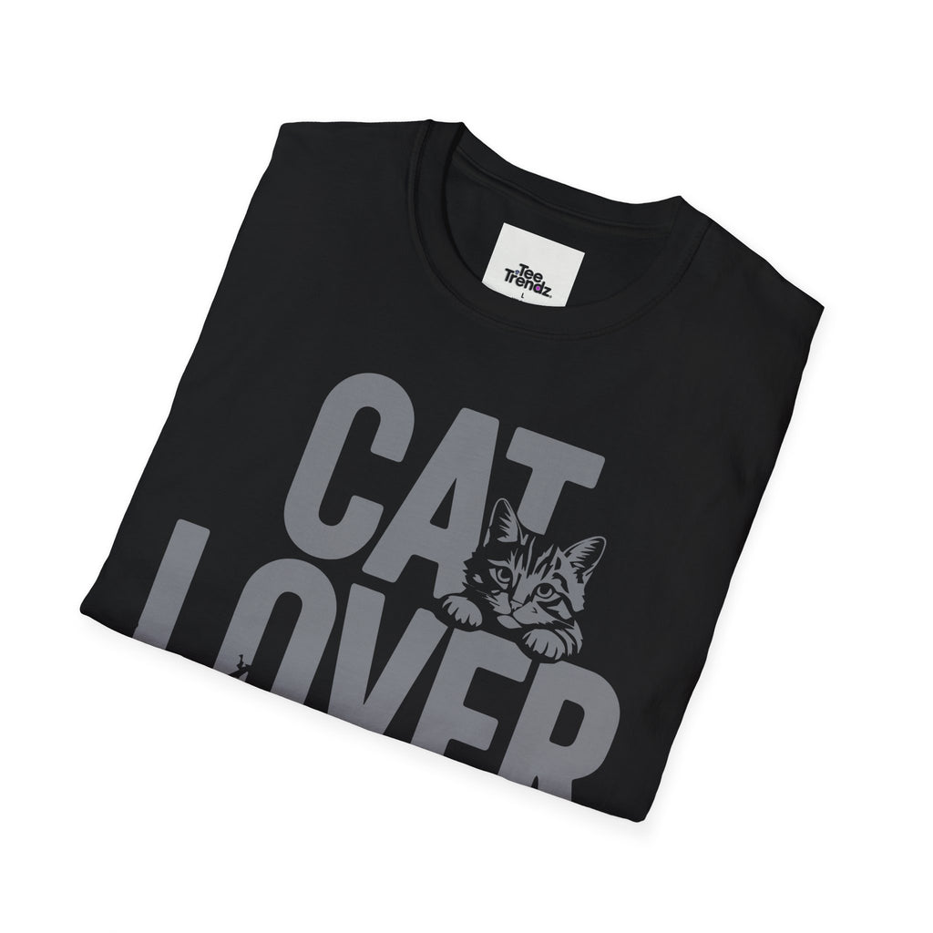 Cat Lover T-Shirt — Bold Graphic Tee for Cat Owners & Pet Lovers