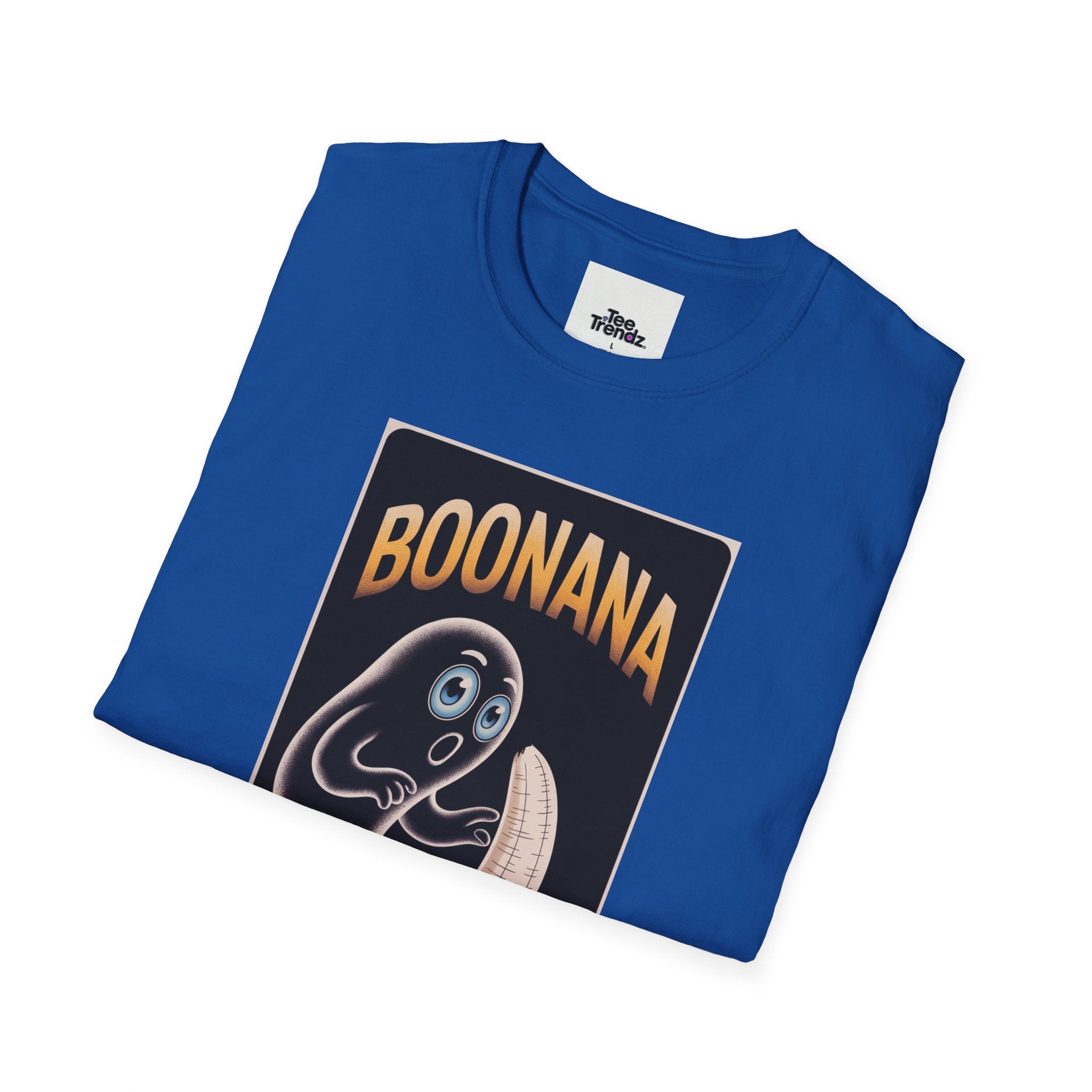 T-Shirt — "Boonana" Ghost with Banana Retro Graphic
