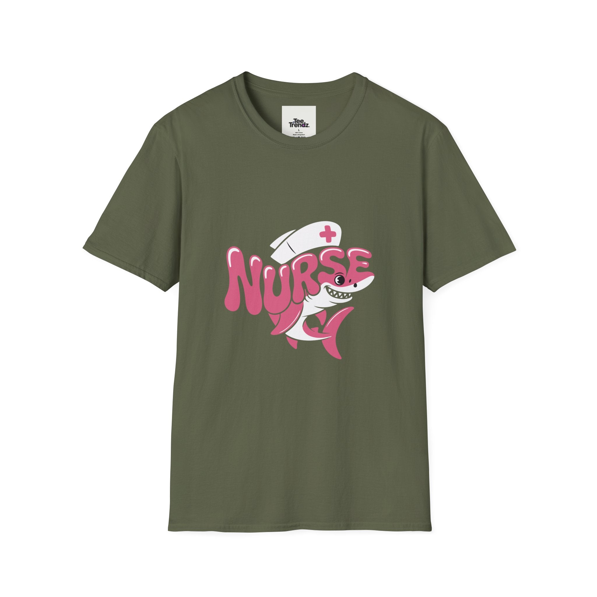 Nurse Shark Graphic T-Shirt — Cute ‘Nurse’ Marine Design for Healthcare Workers