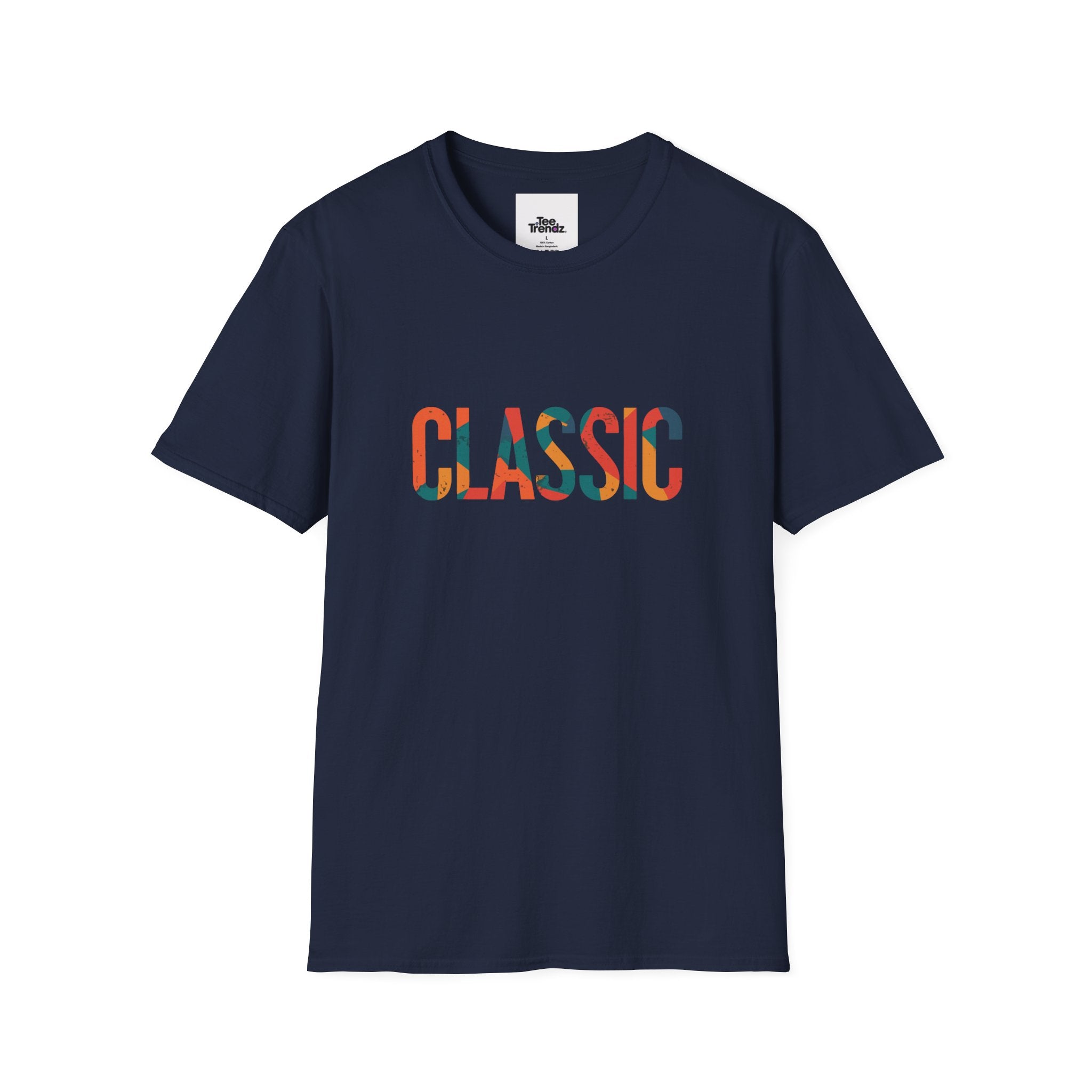 Classic Retro Text T-Shirt